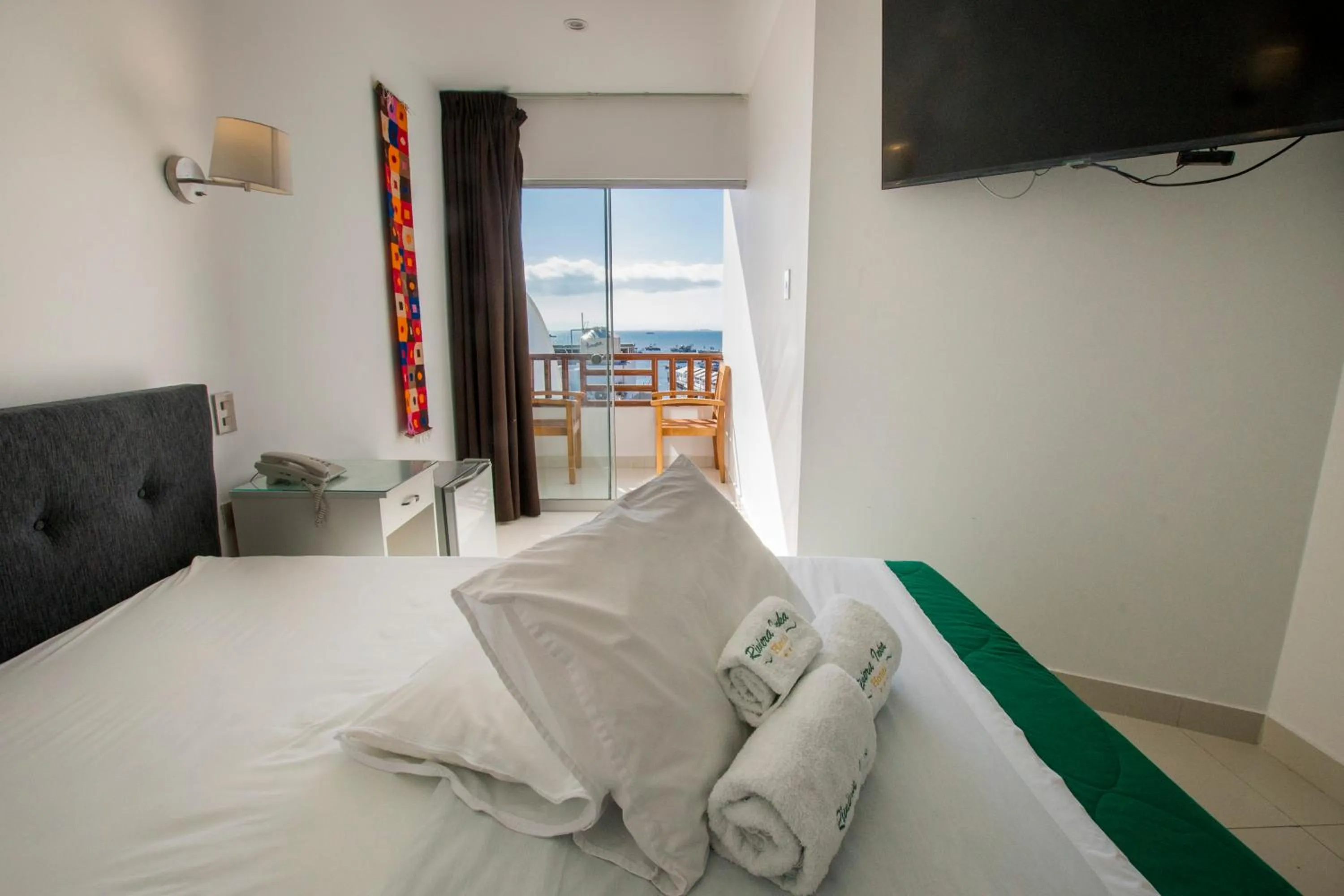 Property building, Bed in Hotel Riviera Inka Paracas