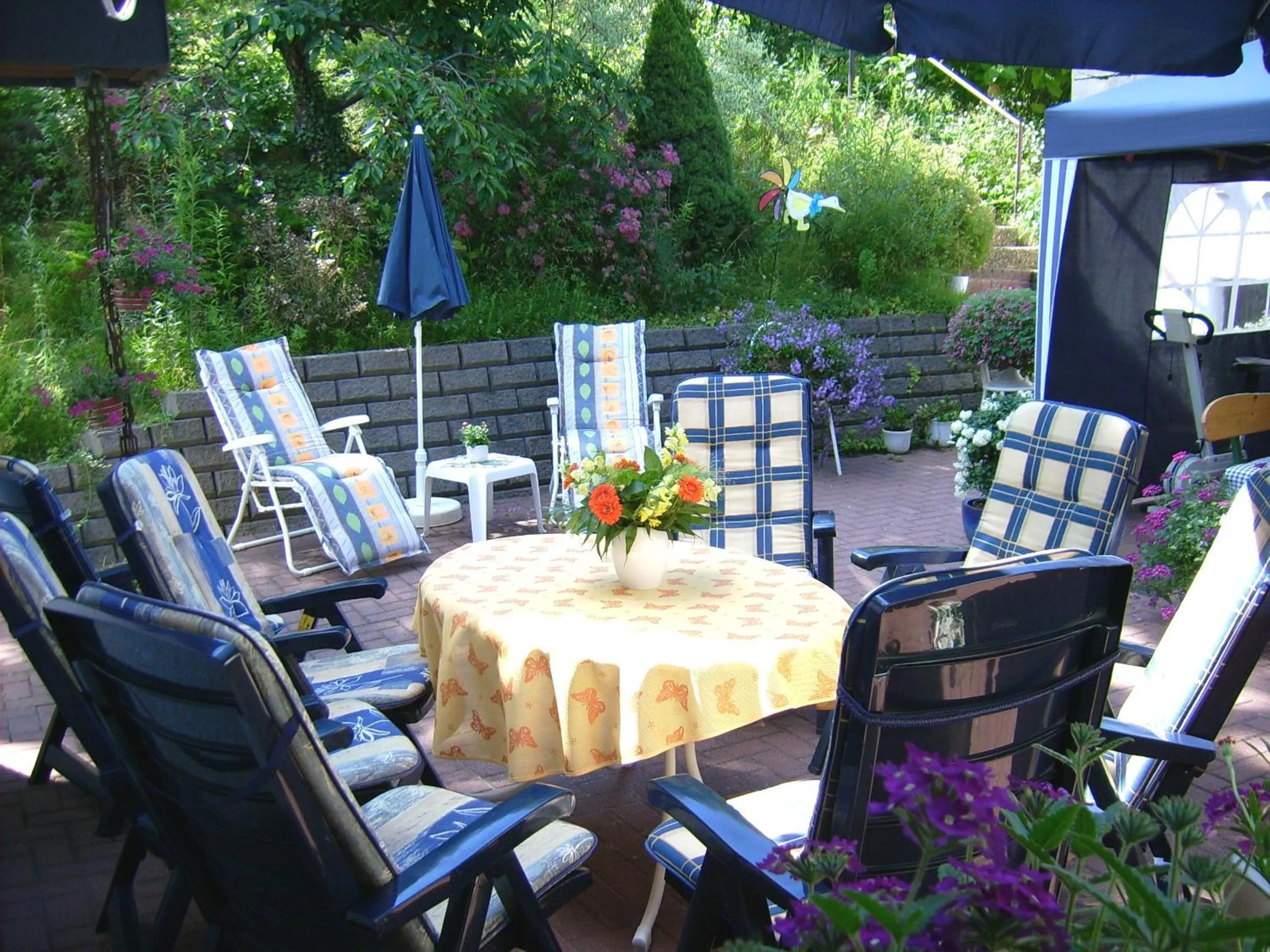Balcony/Terrace in Gästehaus Hochrhönblick