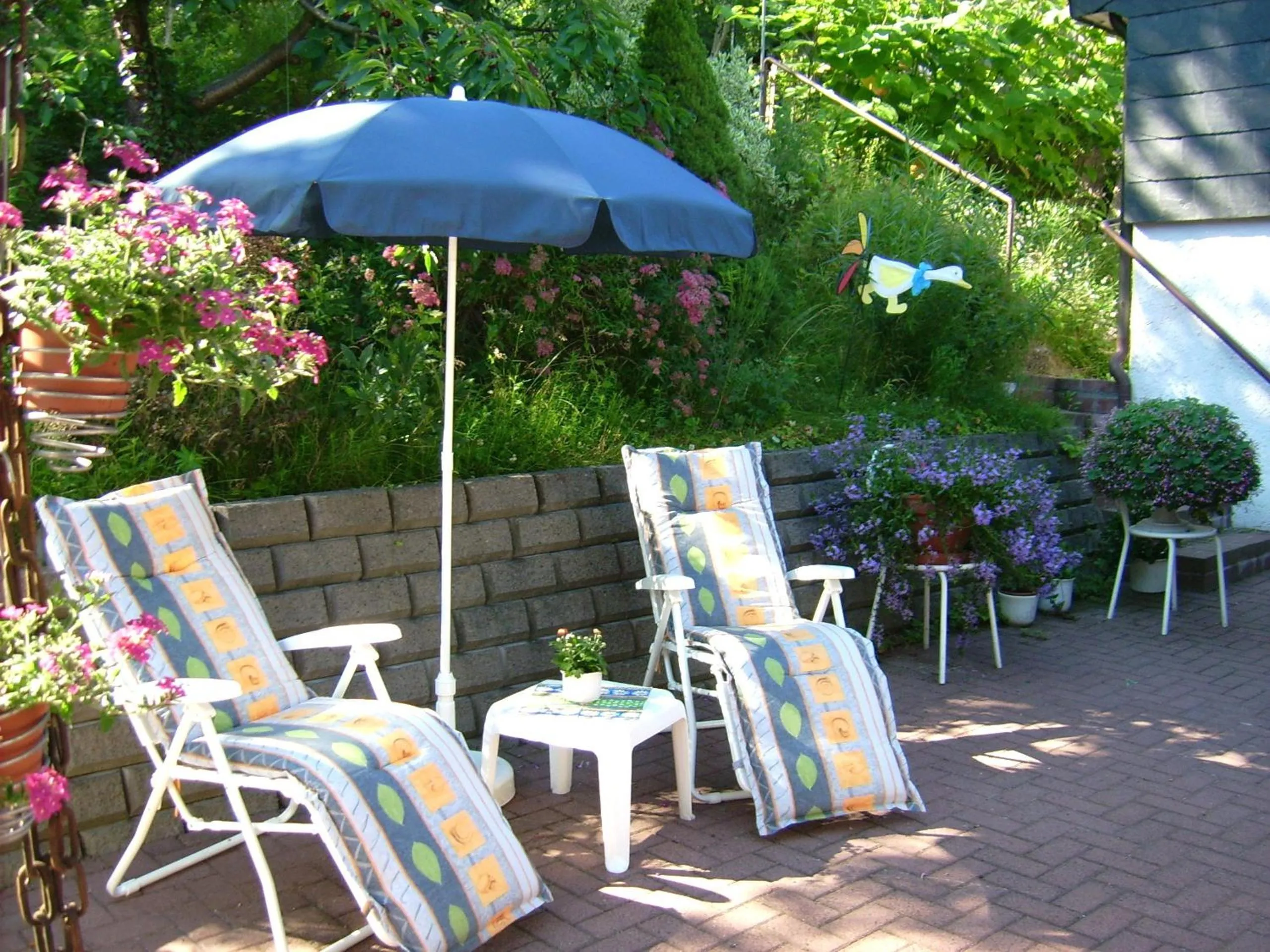 Garden in Gästehaus Hochrhönblick