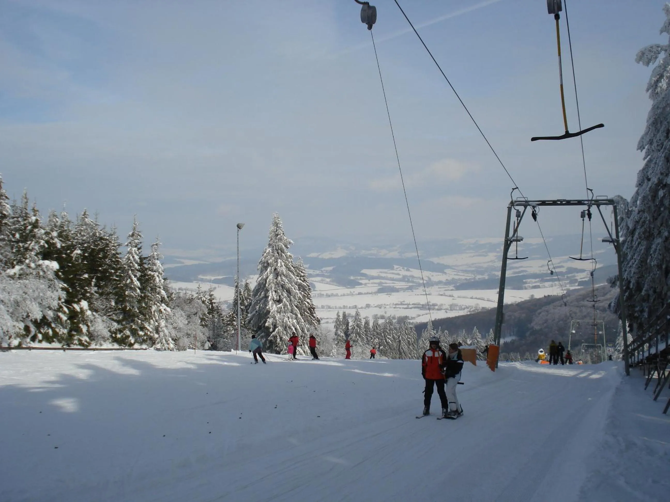 Skiing in Gästehaus Hochrhönblick