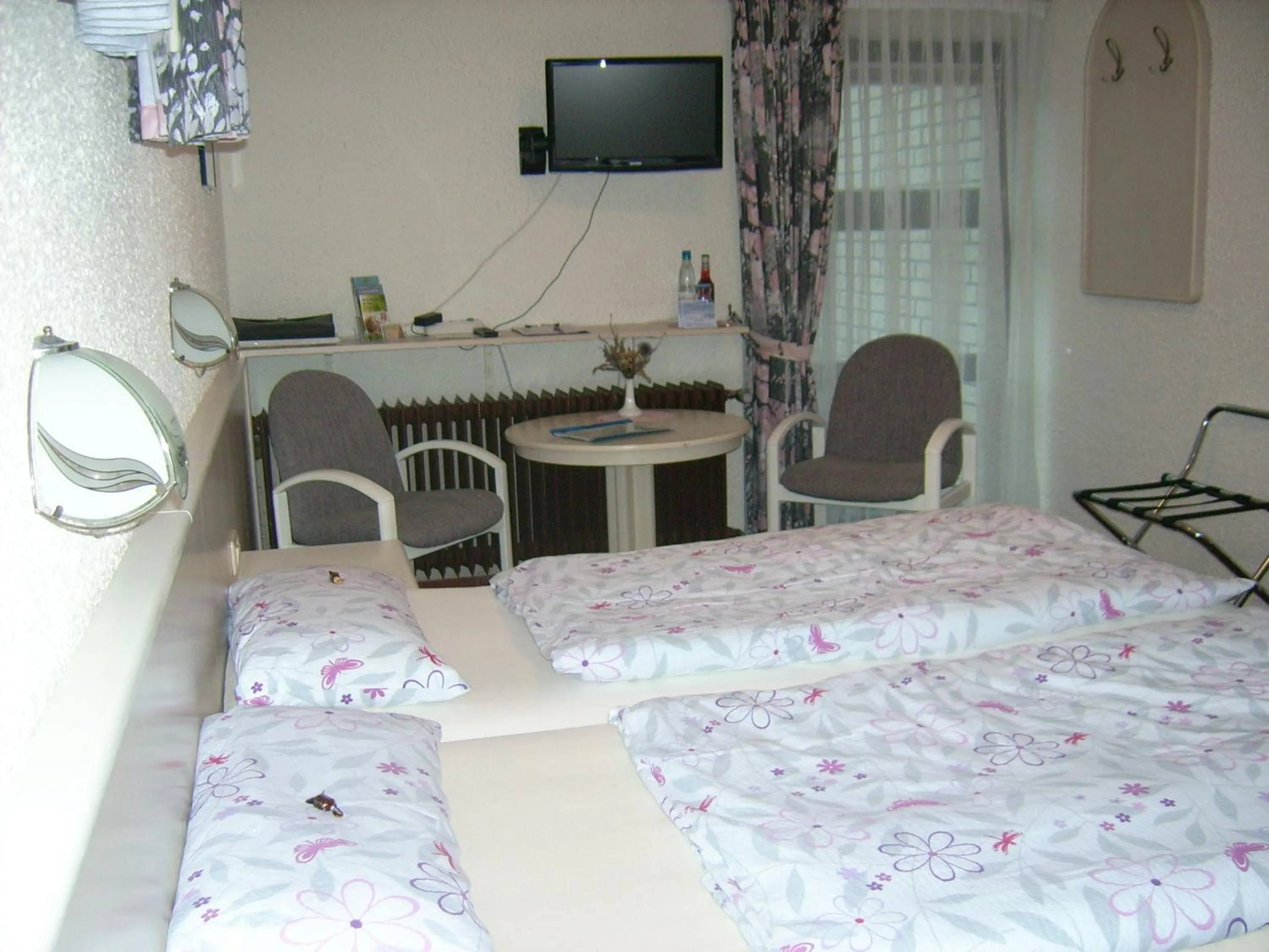 Bedroom, Bed in Gästehaus Hochrhönblick