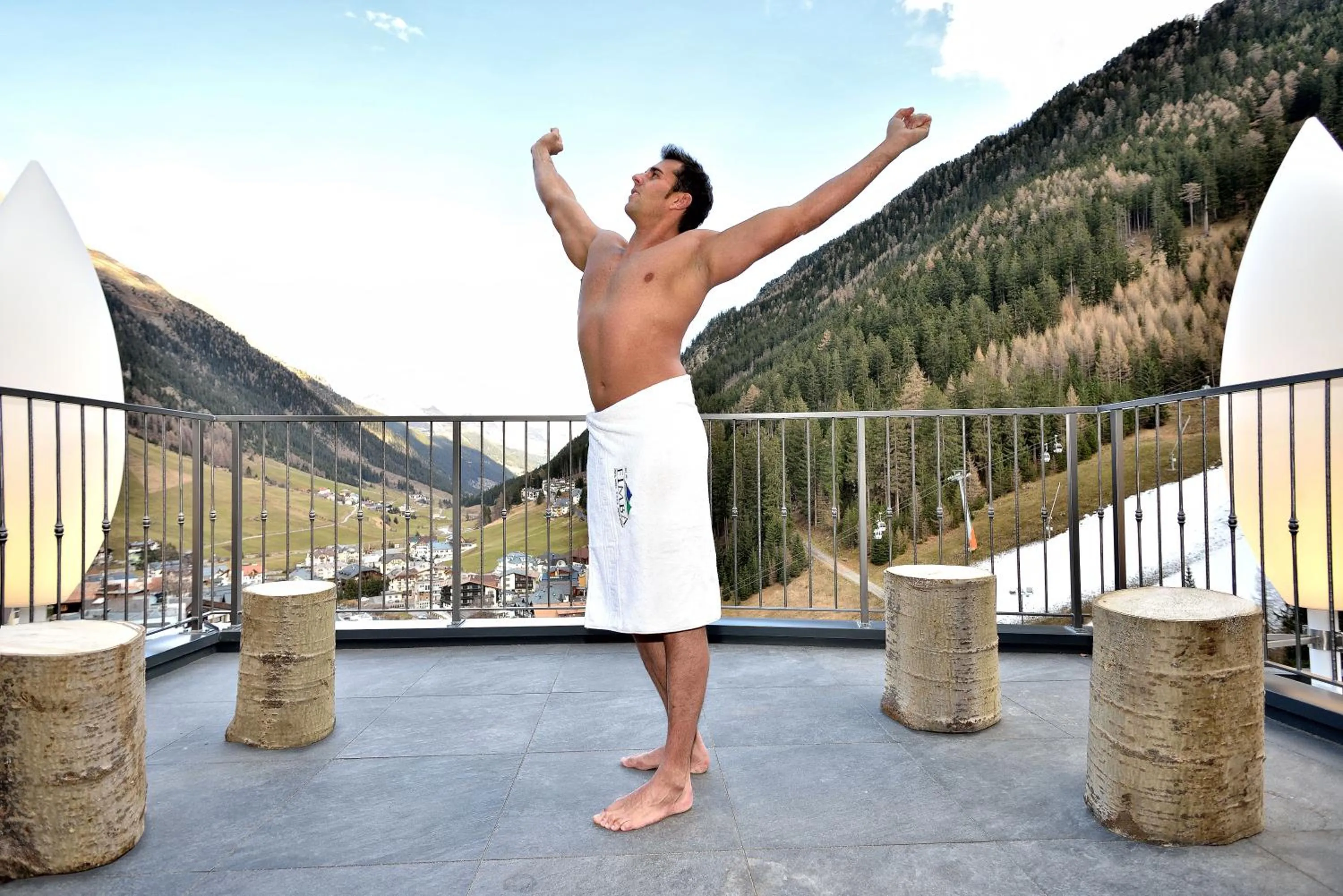 Spa and wellness centre/facilities in Hotel Garni Fimba