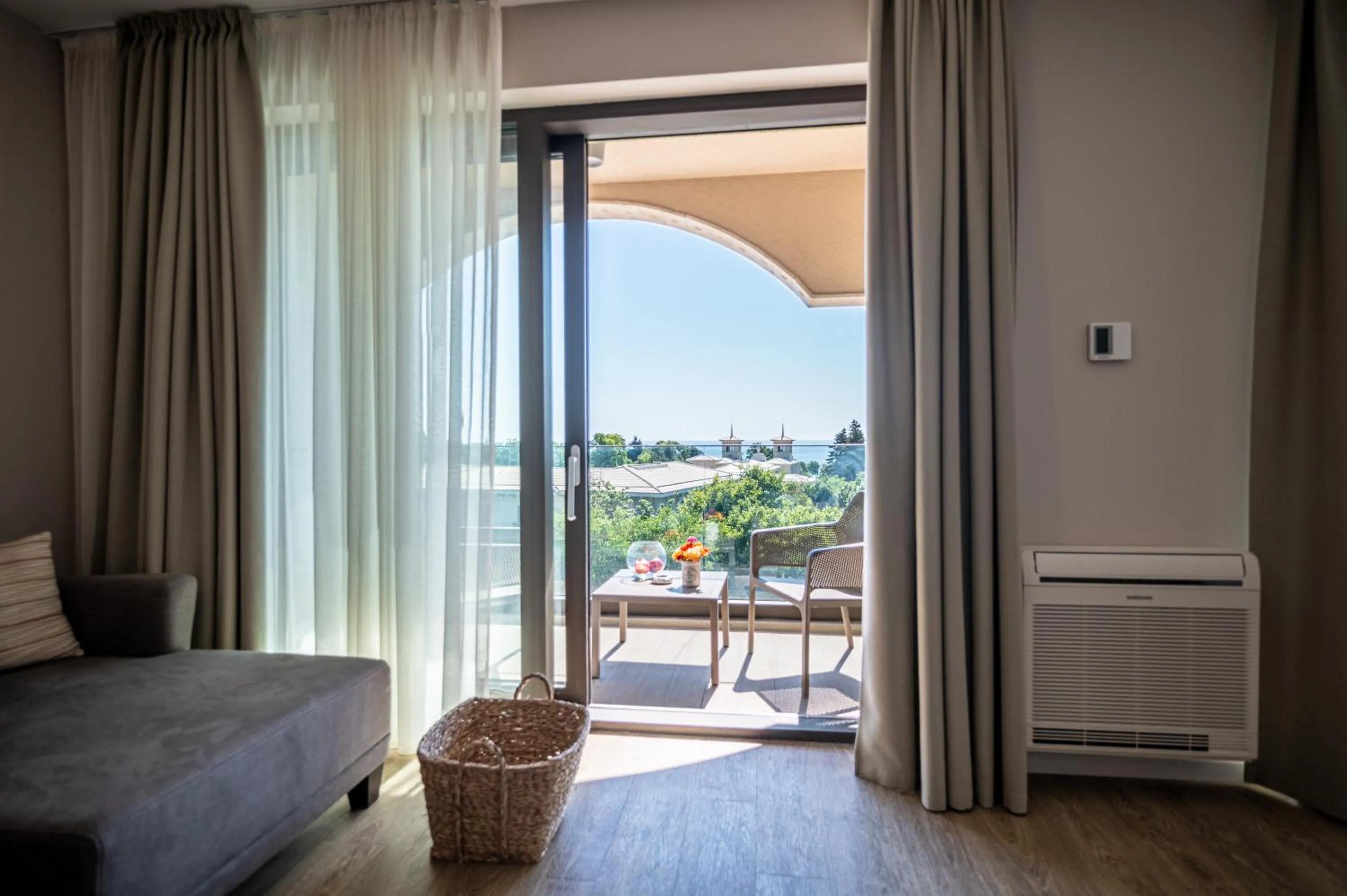 Bed in Romance Hotel and Family Suites