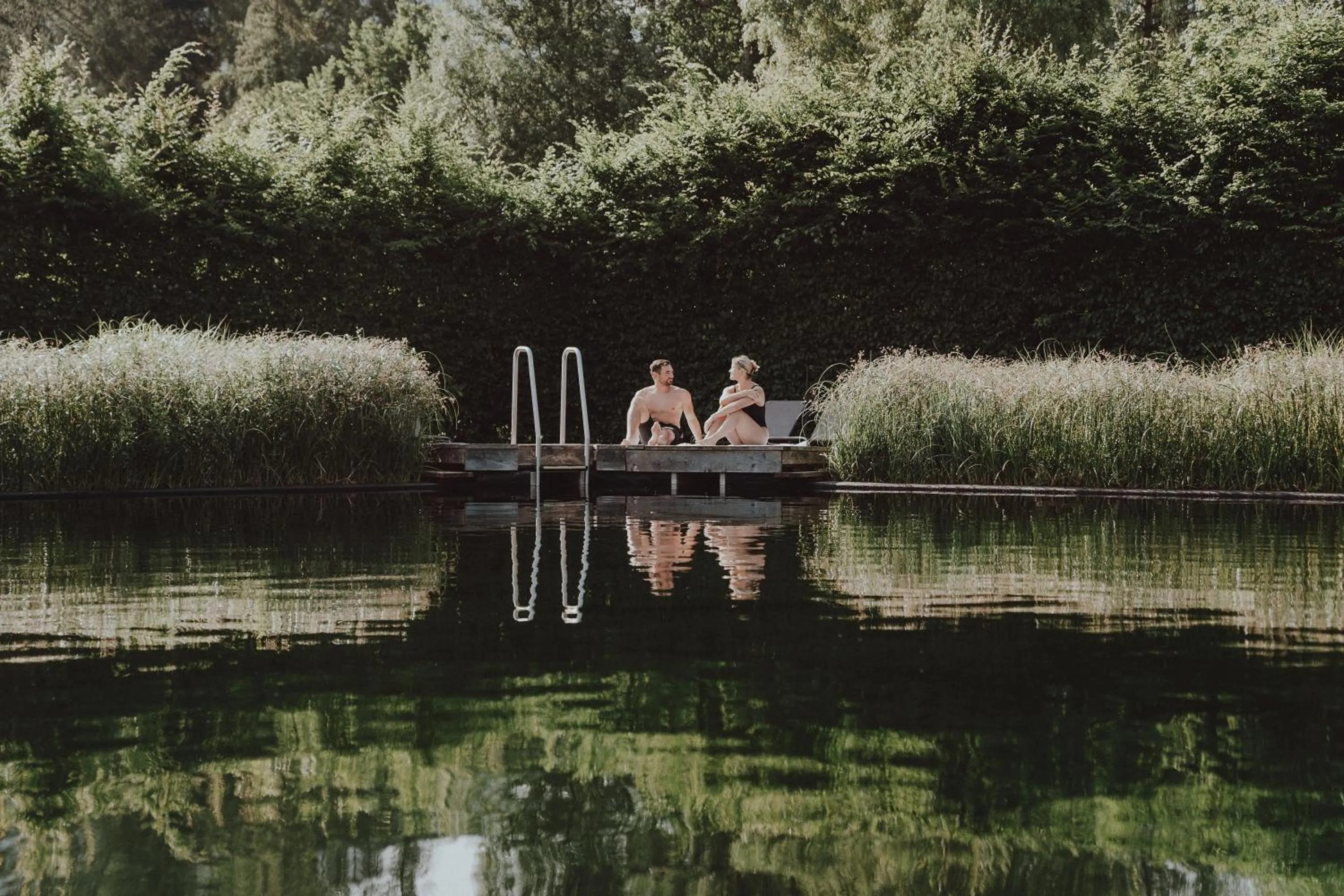 Day in Österreichischer Hof-im Bademantel direkt in die Alpentherme