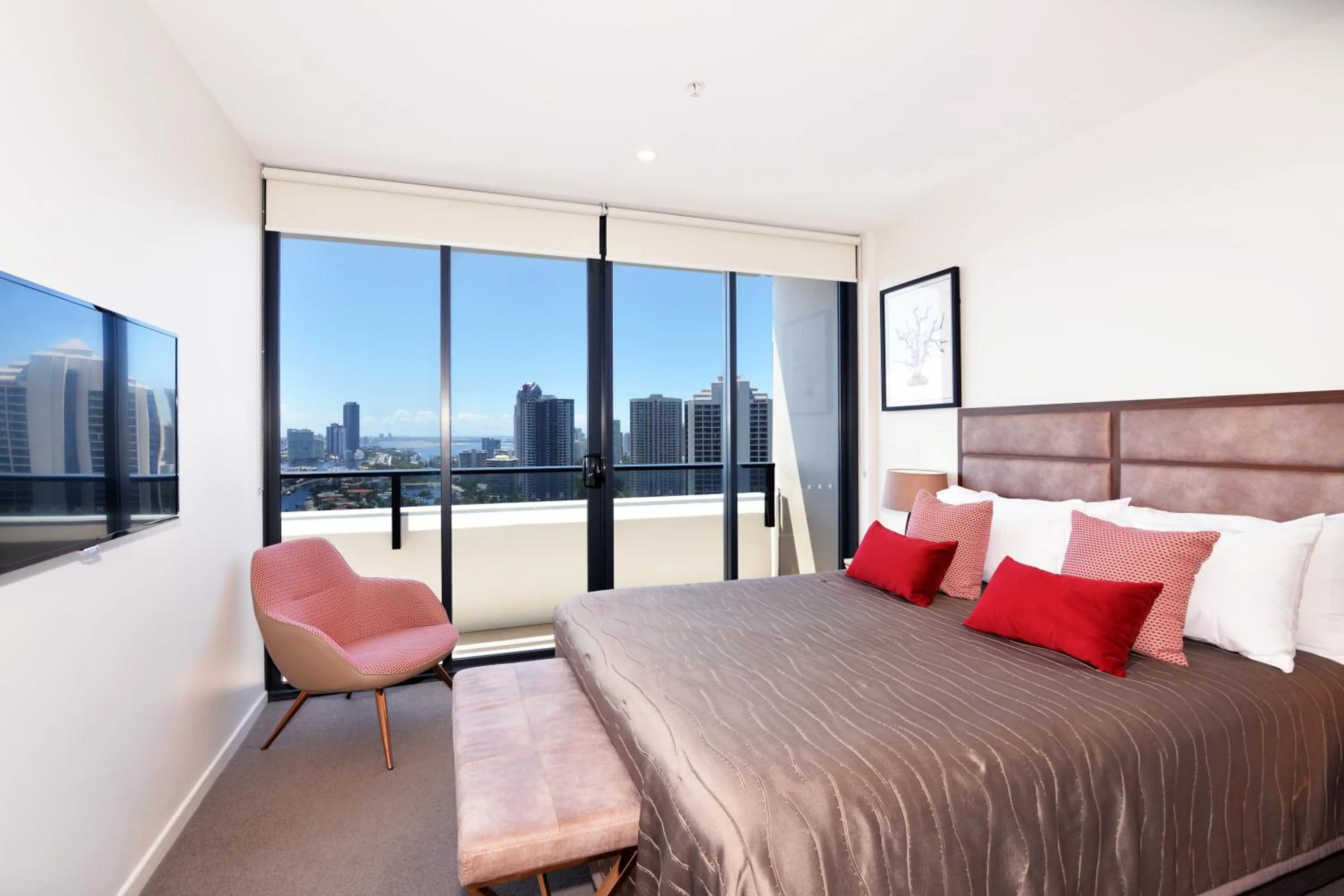 Bedroom, Bed in Ruby Gold Coast by CLLIX