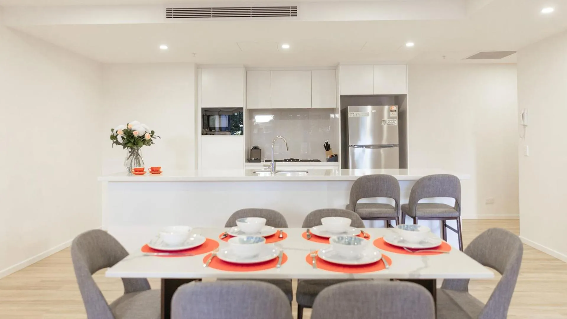 Kitchen or kitchenette in Ruby Gold Coast by CLLIX