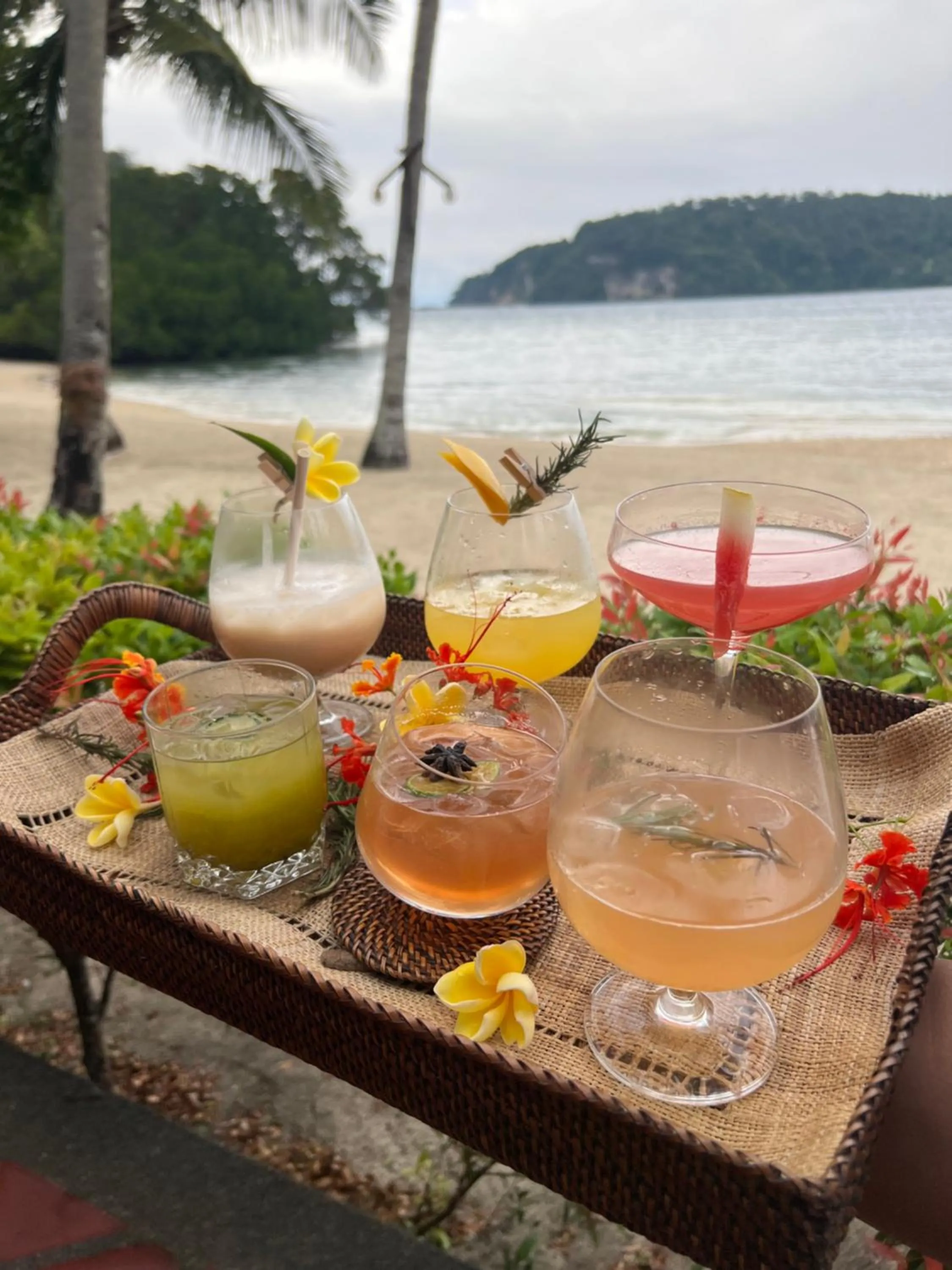 Food and drinks in Fridays Puerto Galera