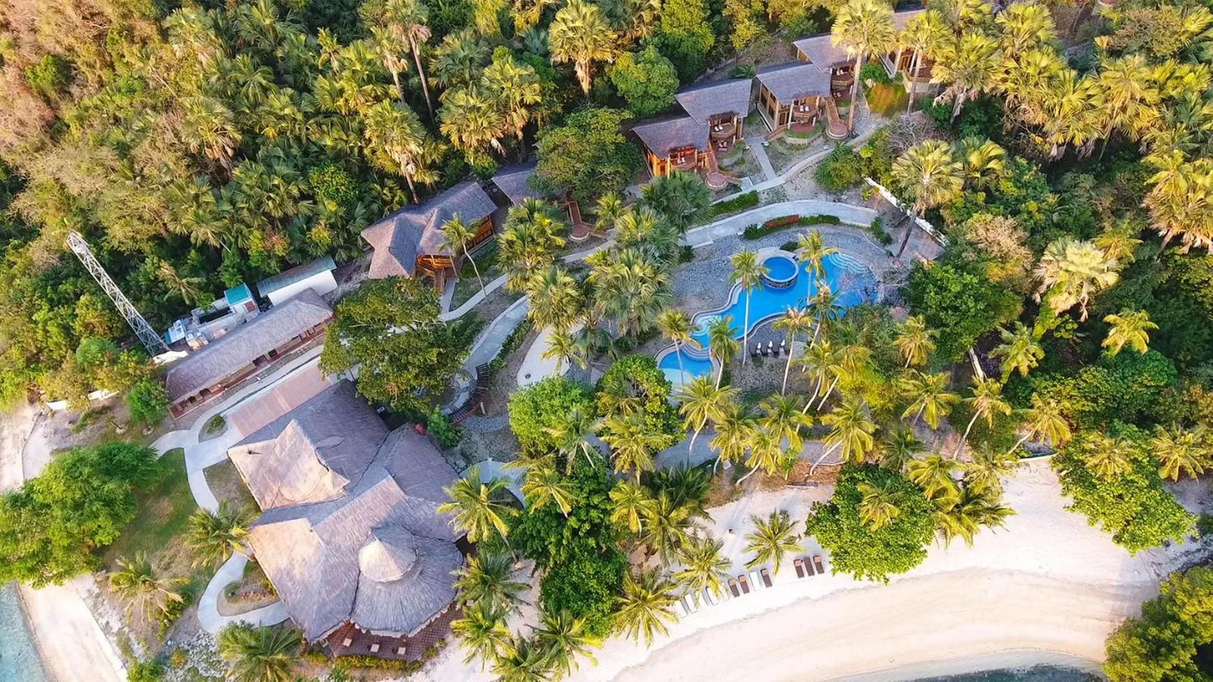 Bird's eye view in Fridays Puerto Galera