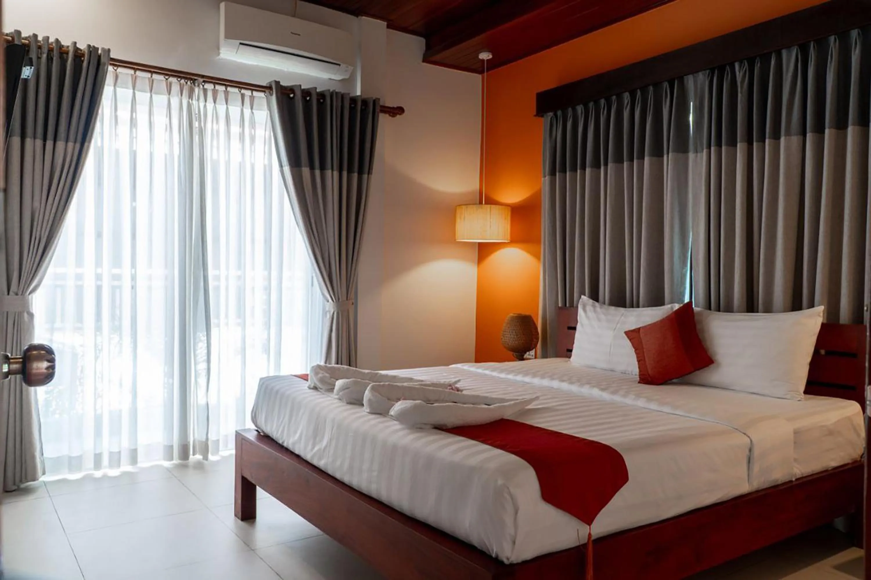 Bedroom, Bed in Lavender Angkor Boutique