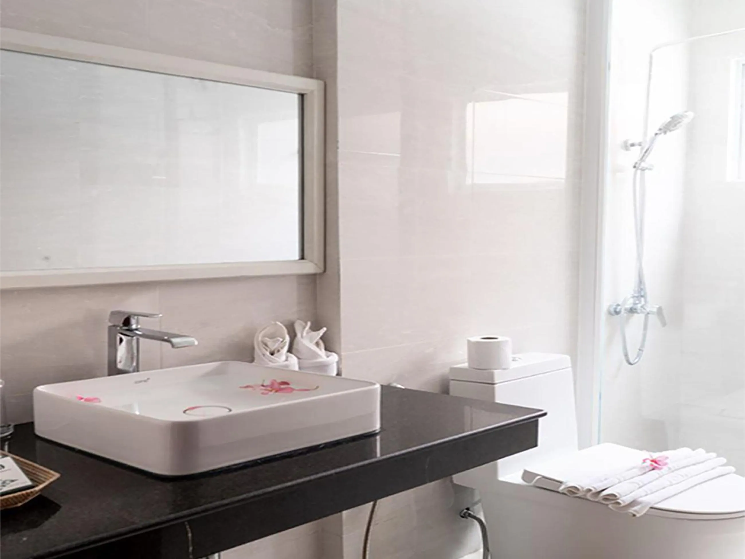 Bathroom in Lavender Angkor Boutique