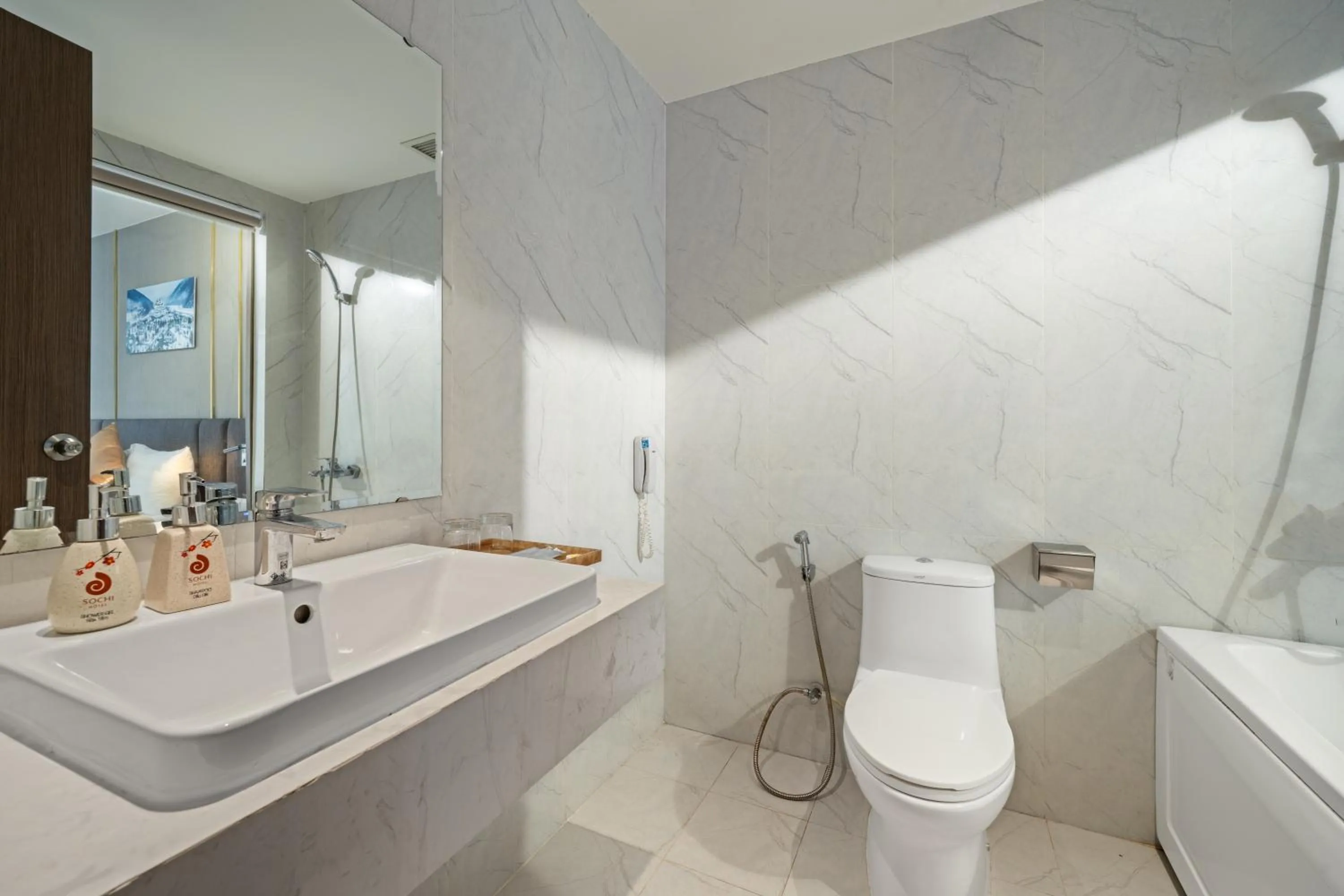 Toilet in Sochi Hotel