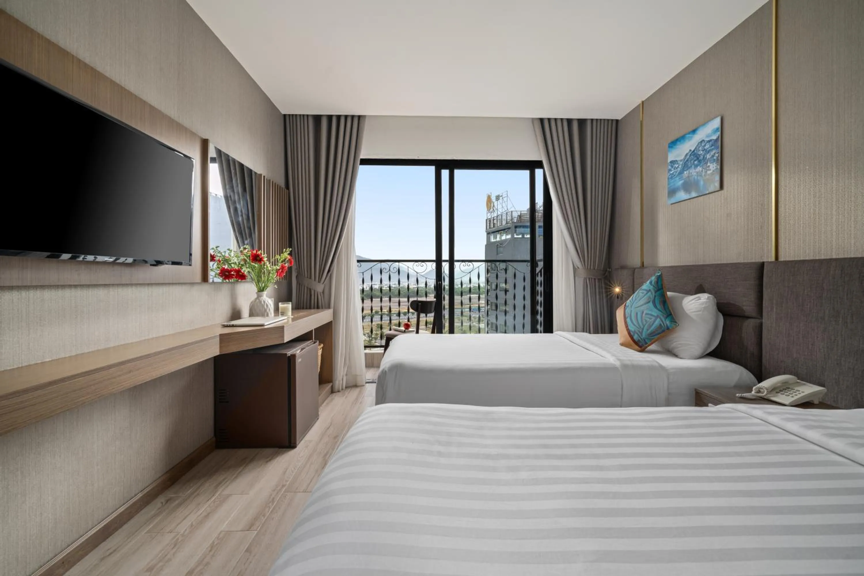 Photo of the whole room, Bed in Sochi Hotel