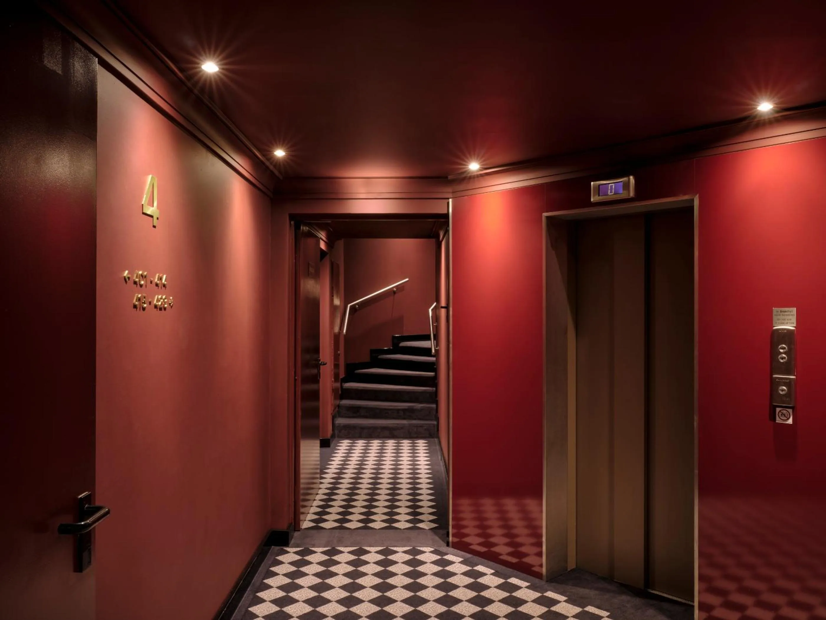 elevator in Max Brown Hotel 5th District, part of Sircle Collection