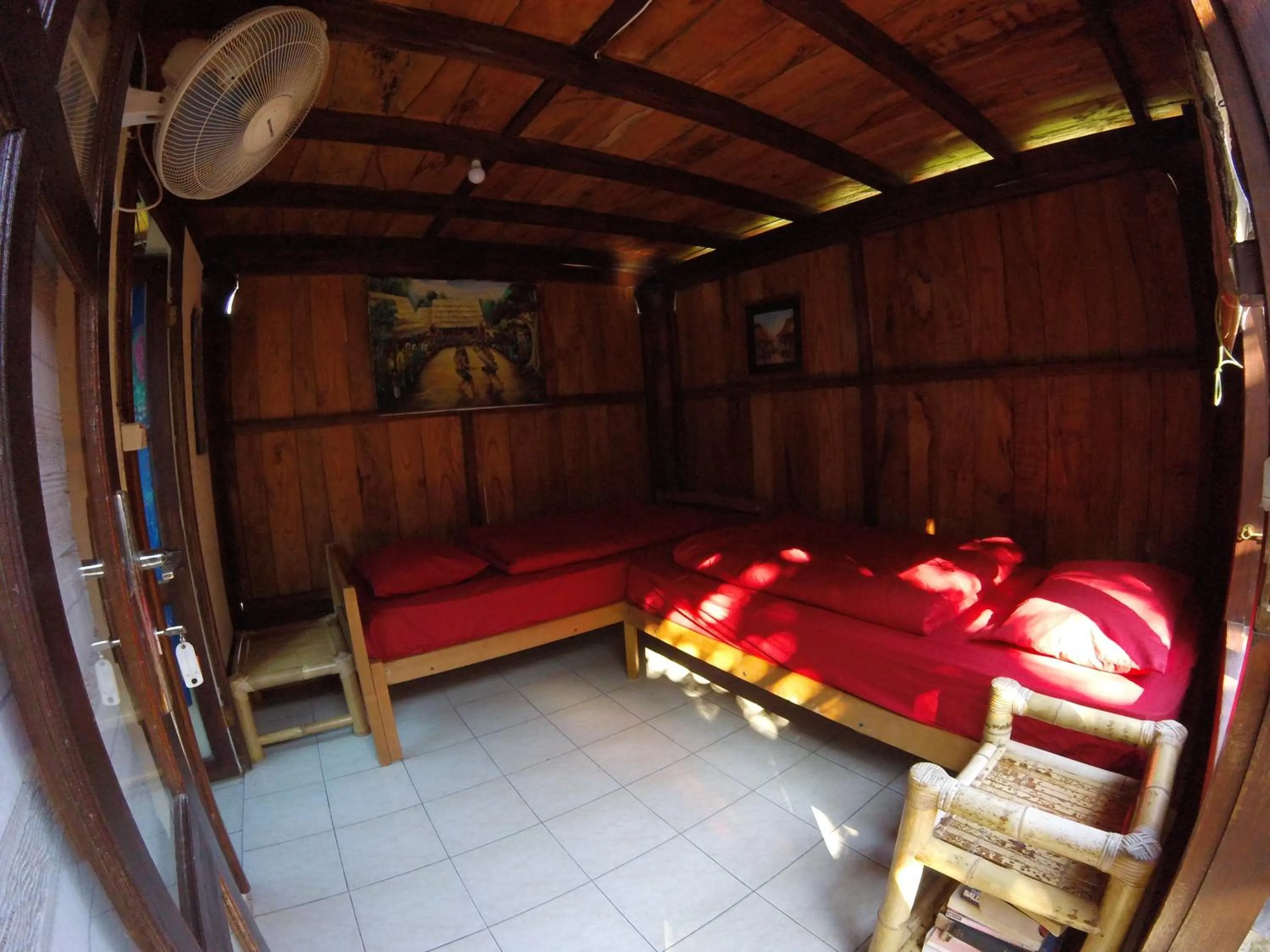 Bed in Rinjani Mountain Garden