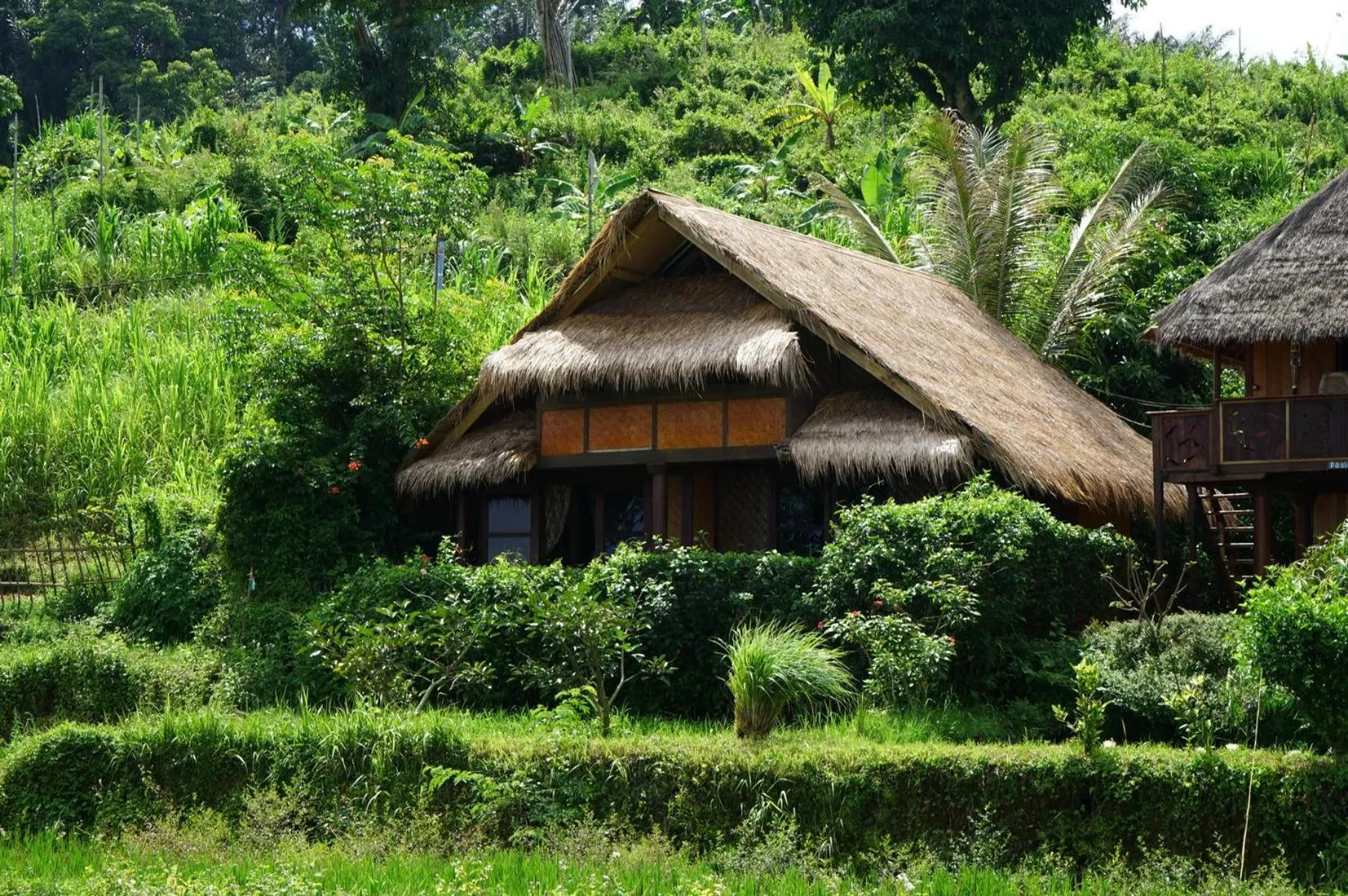 Deluxe Double Room with Balcony and Sea View in Rinjani Mountain Garden