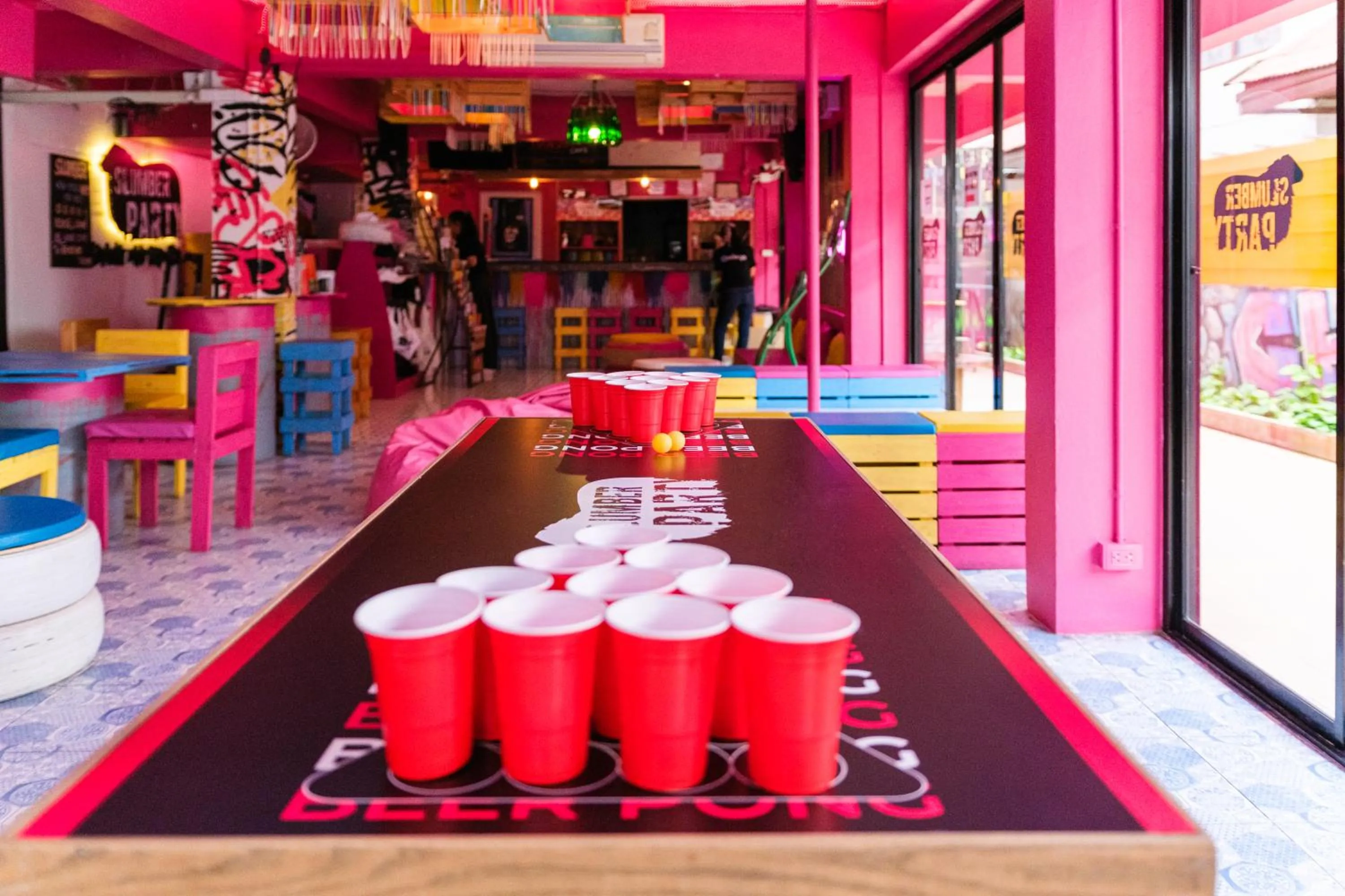 Game Room in Slumber Party Chiang Mai