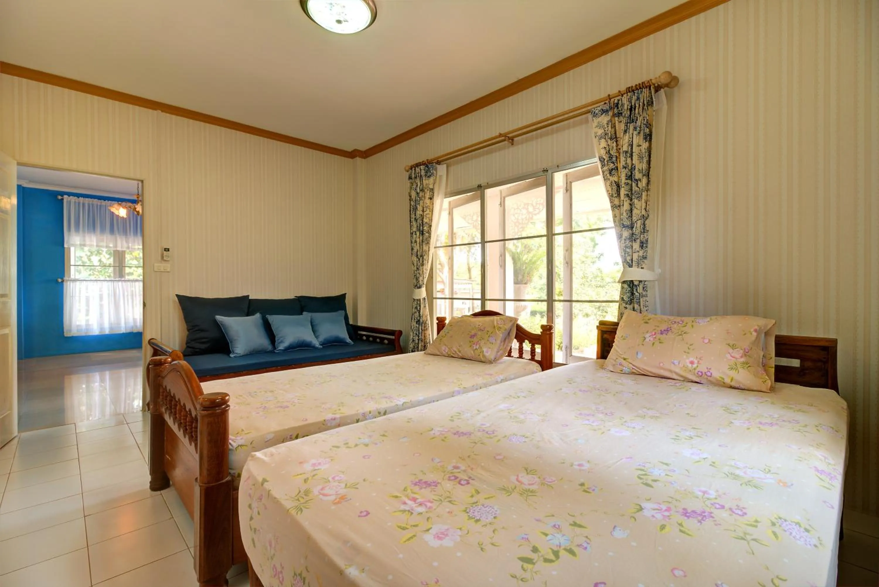 Bedroom, Bed in Rosemary House