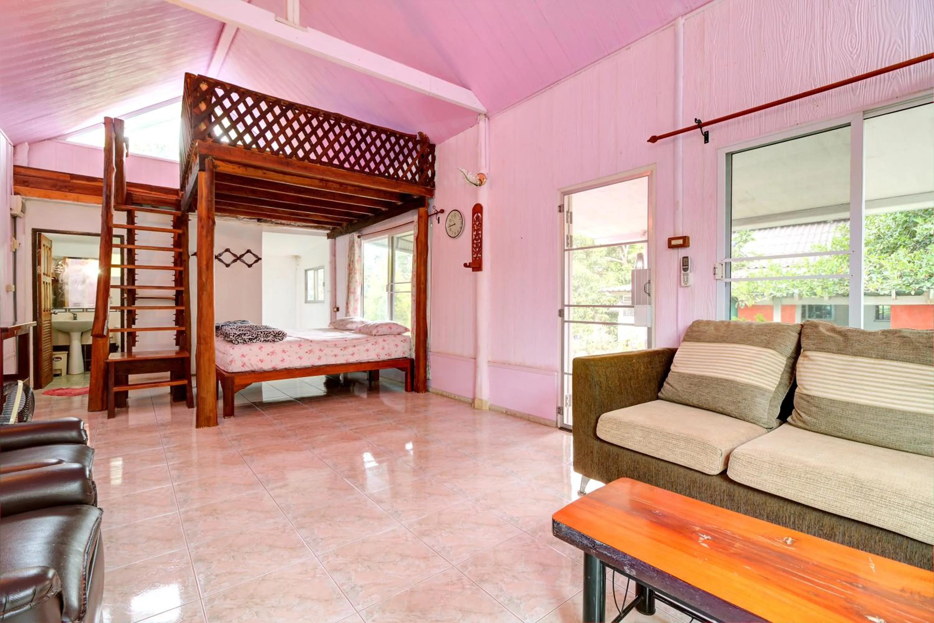 Bedroom, Bed in Rosemary House