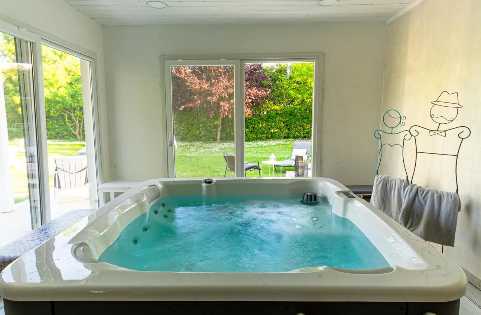 Hot Tub in Il Giardino Di Rebecca