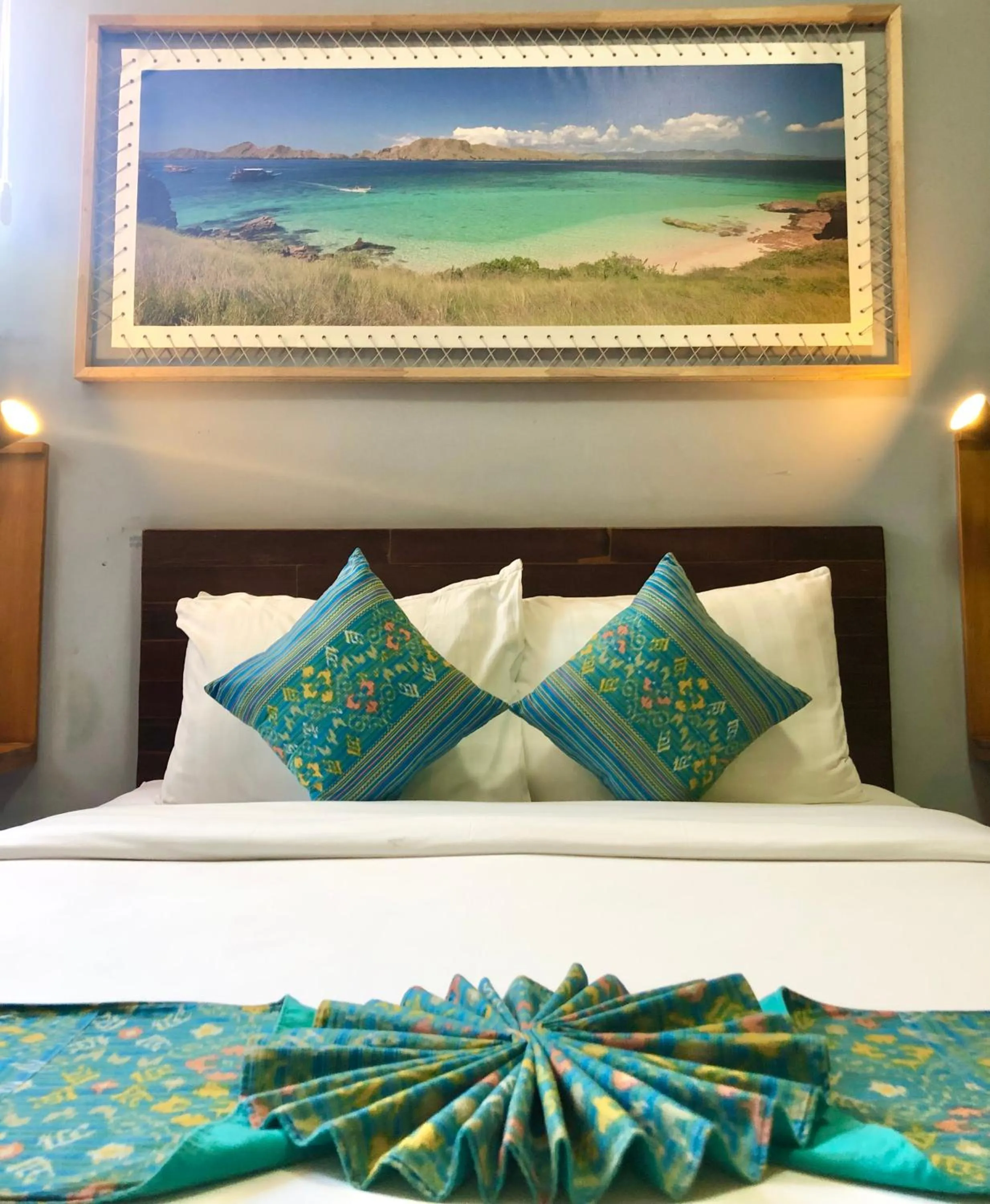 Bed in Wae Molas Hotel