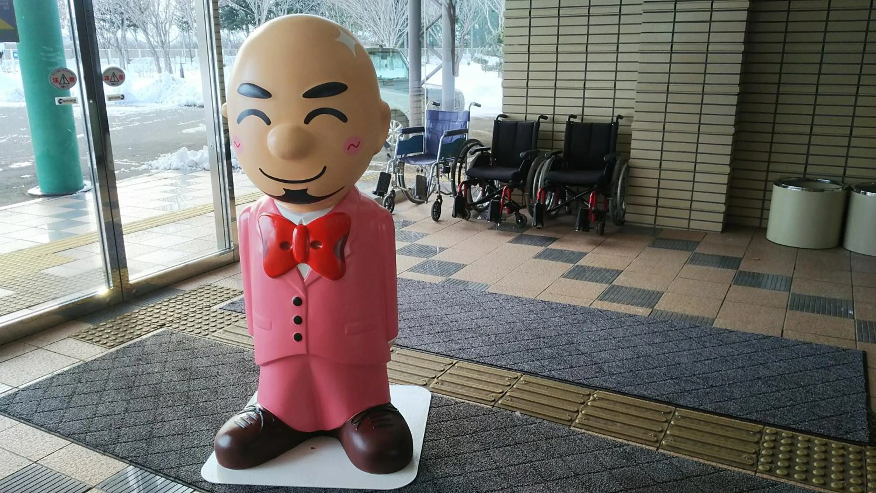 Decorative detail in Hotel Tetoraresort Tokachigawa