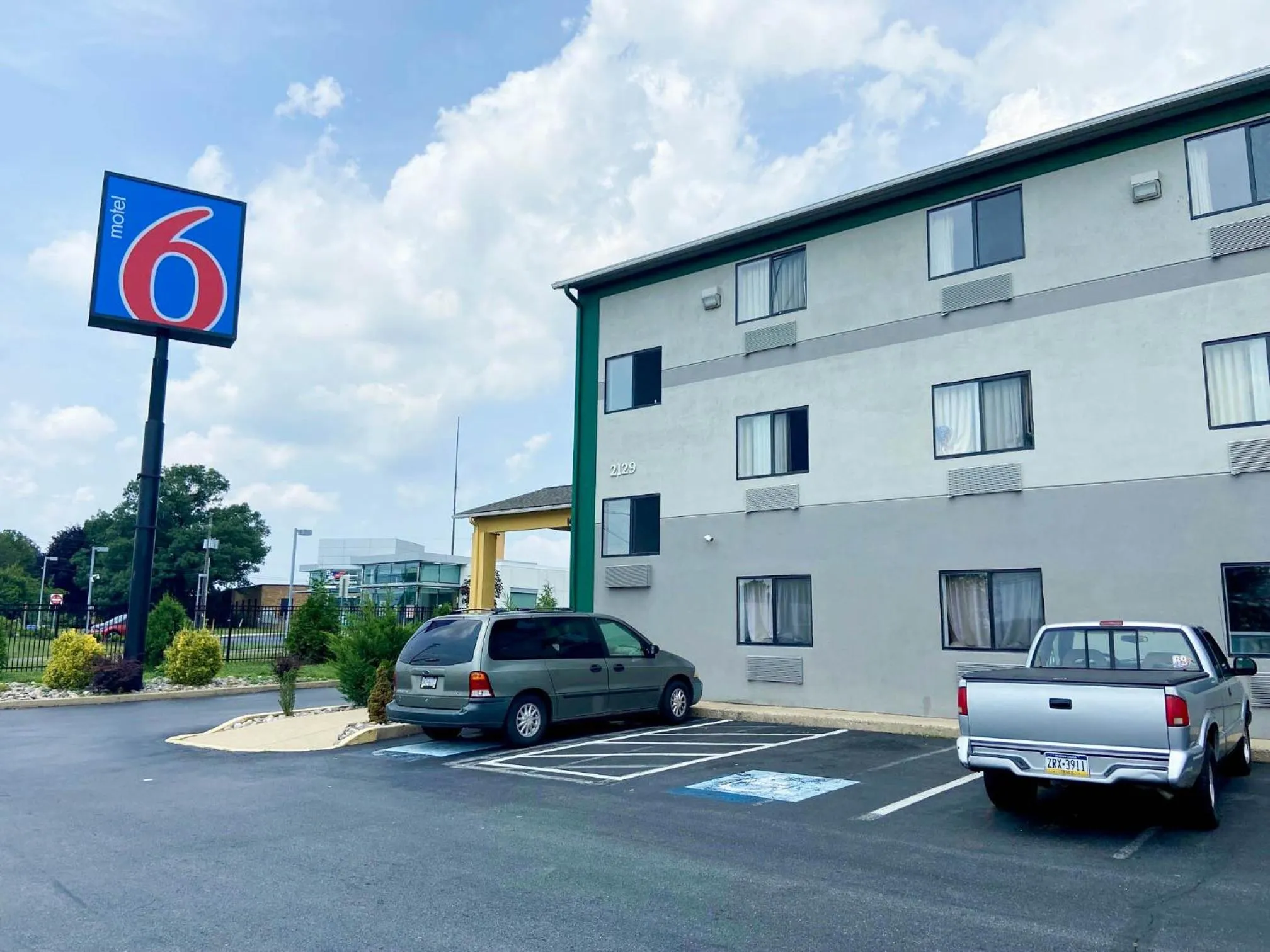 Property building in Motel 6 Lancaster