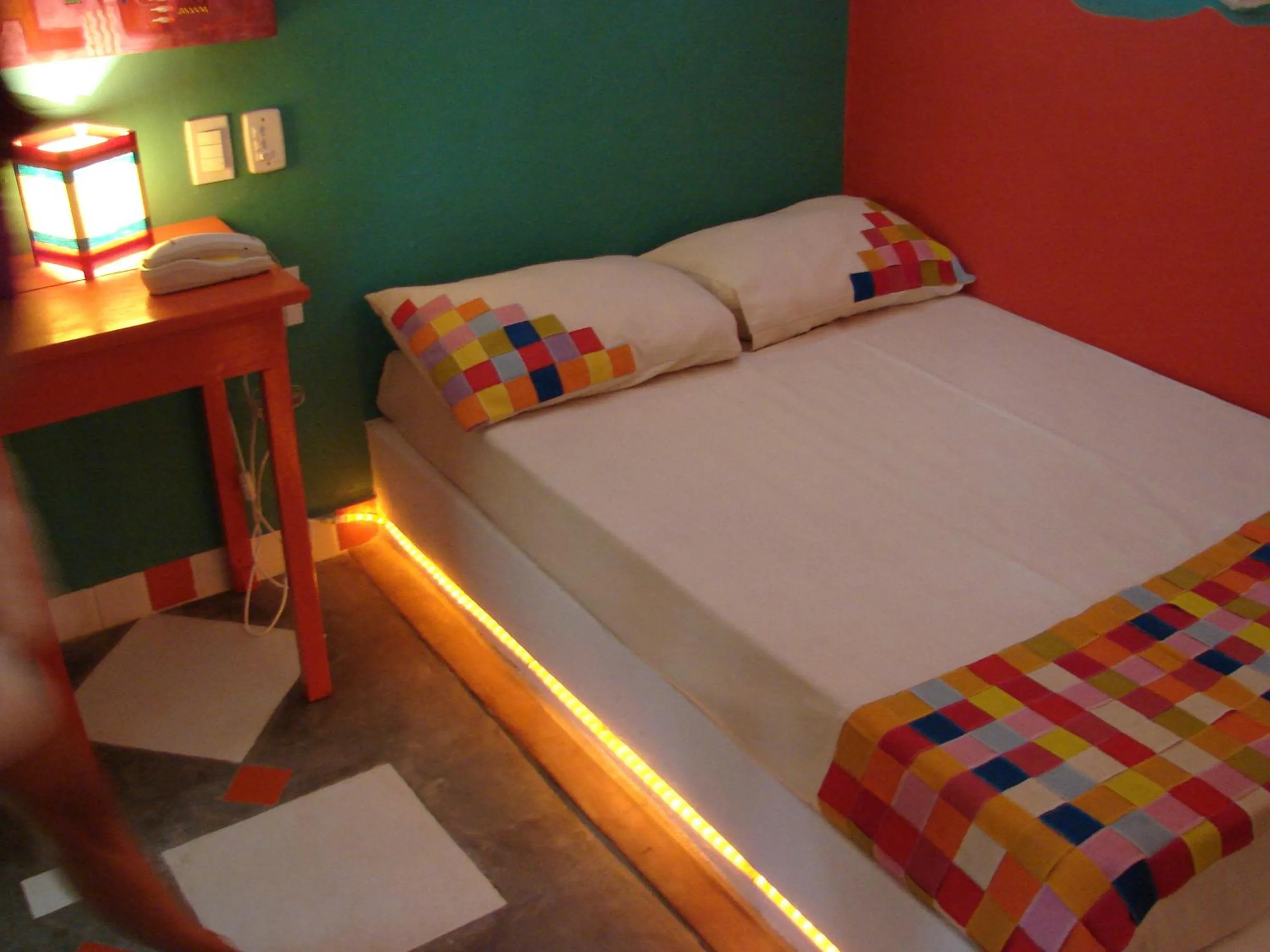 Bed in Art Hotel Aos Sinos Dos Anjos