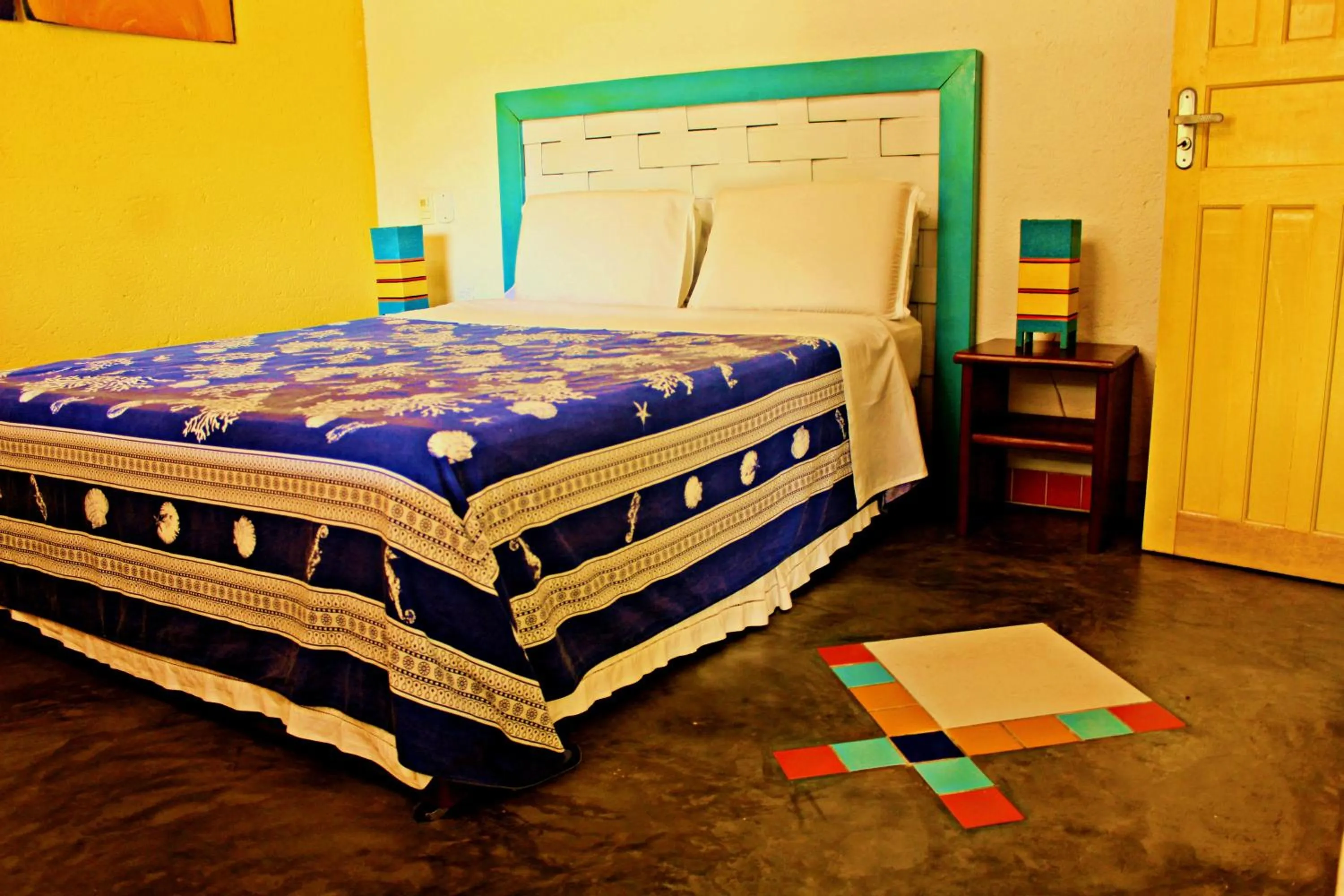 Bed in Art Hotel Aos Sinos Dos Anjos