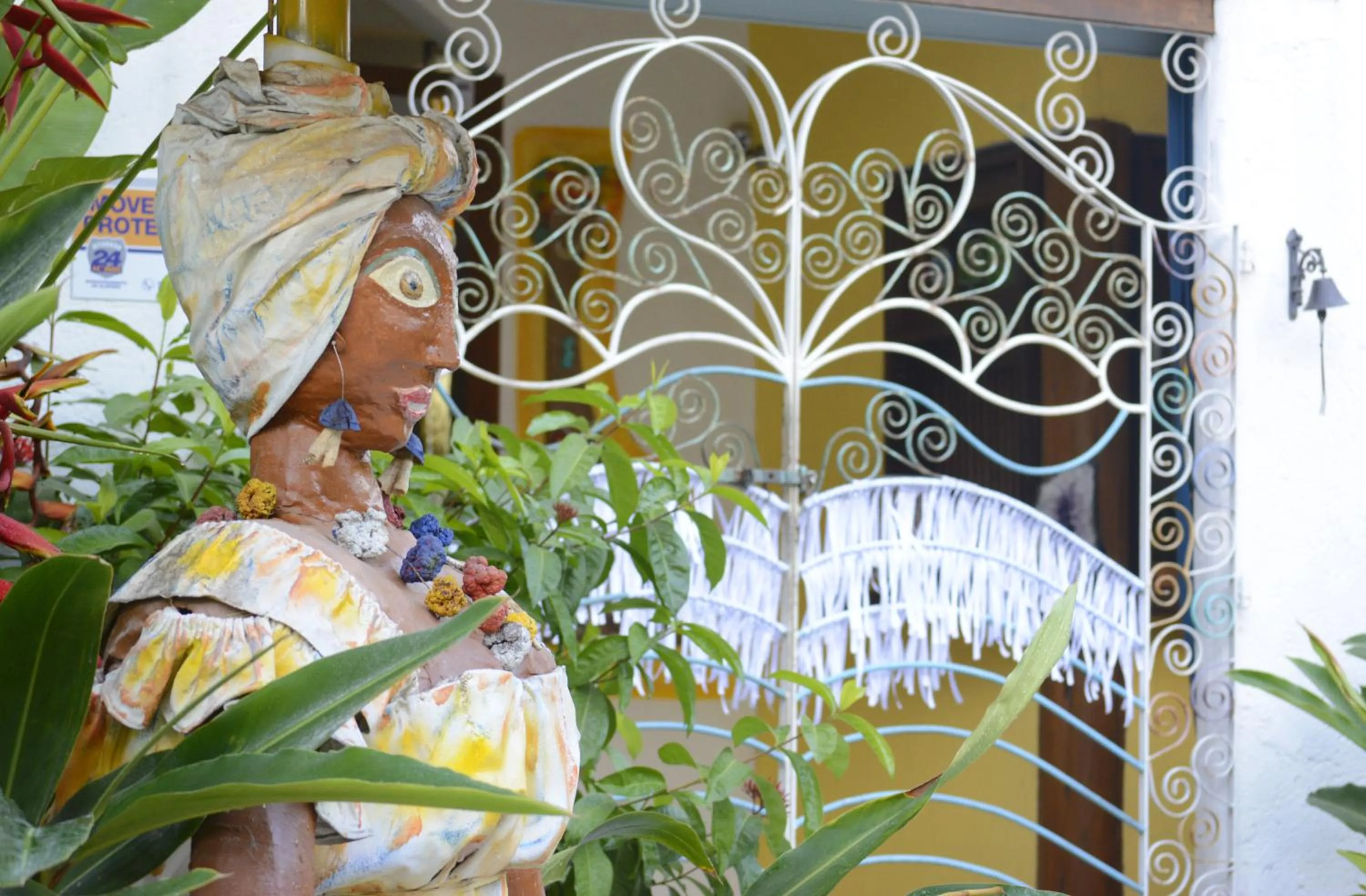 Decorative detail in Art Hotel Aos Sinos Dos Anjos