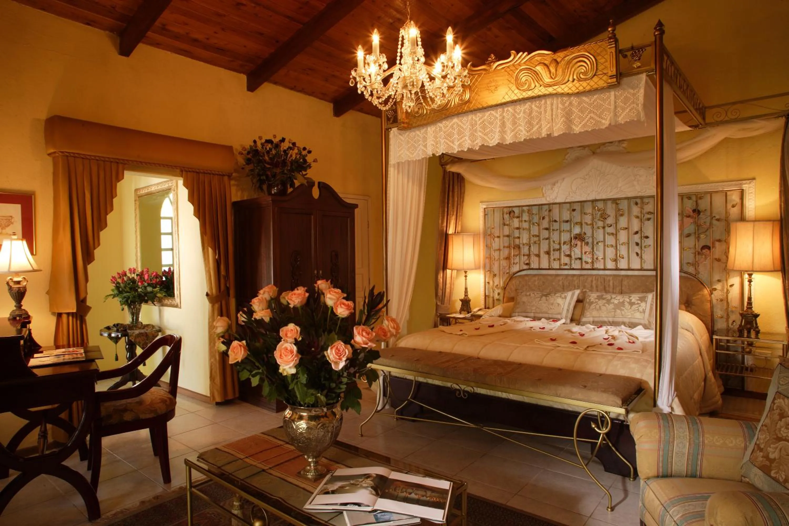 Bed in La Mirage Garden Hotel & Spa