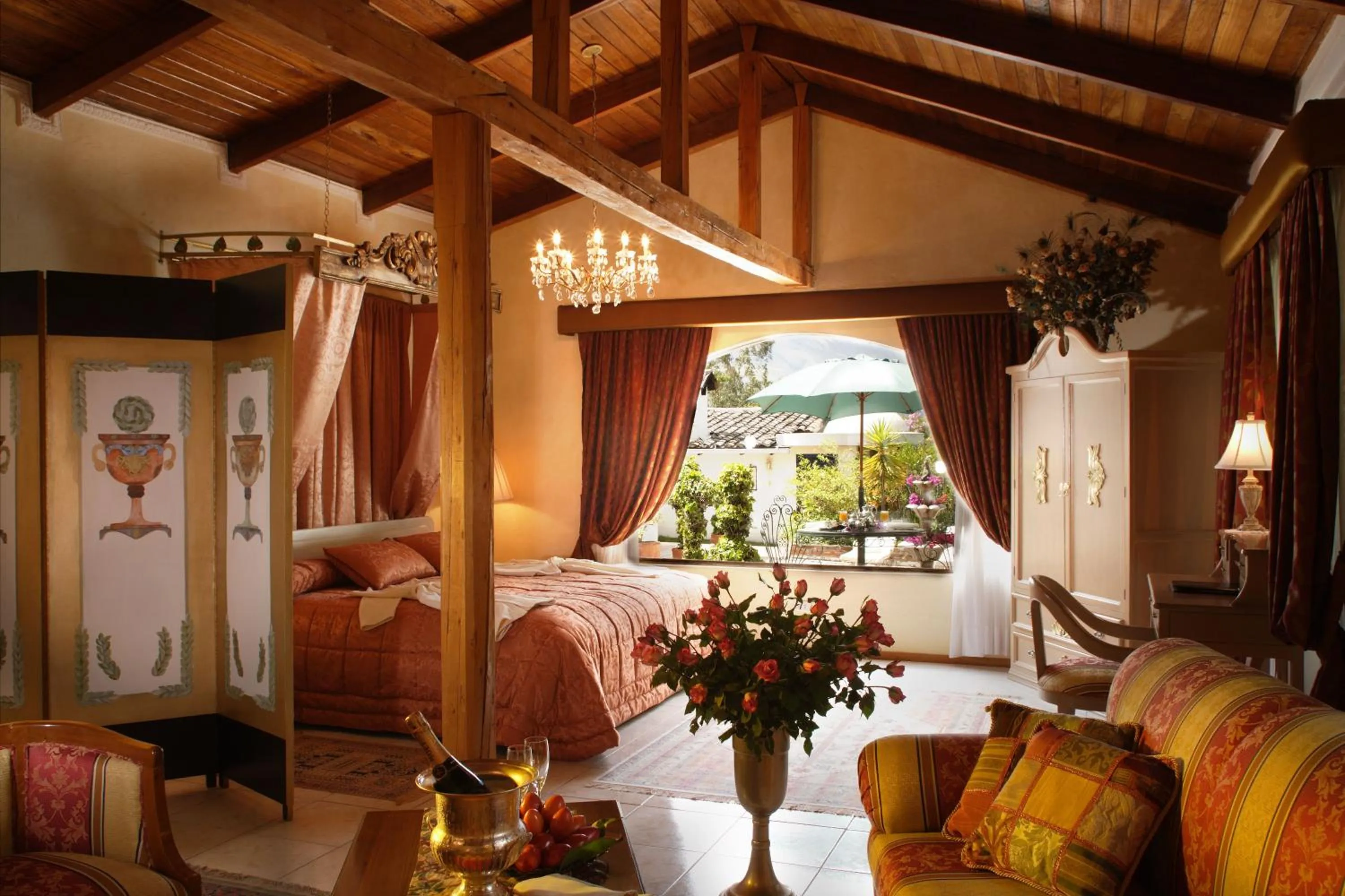 Bed in La Mirage Garden Hotel & Spa