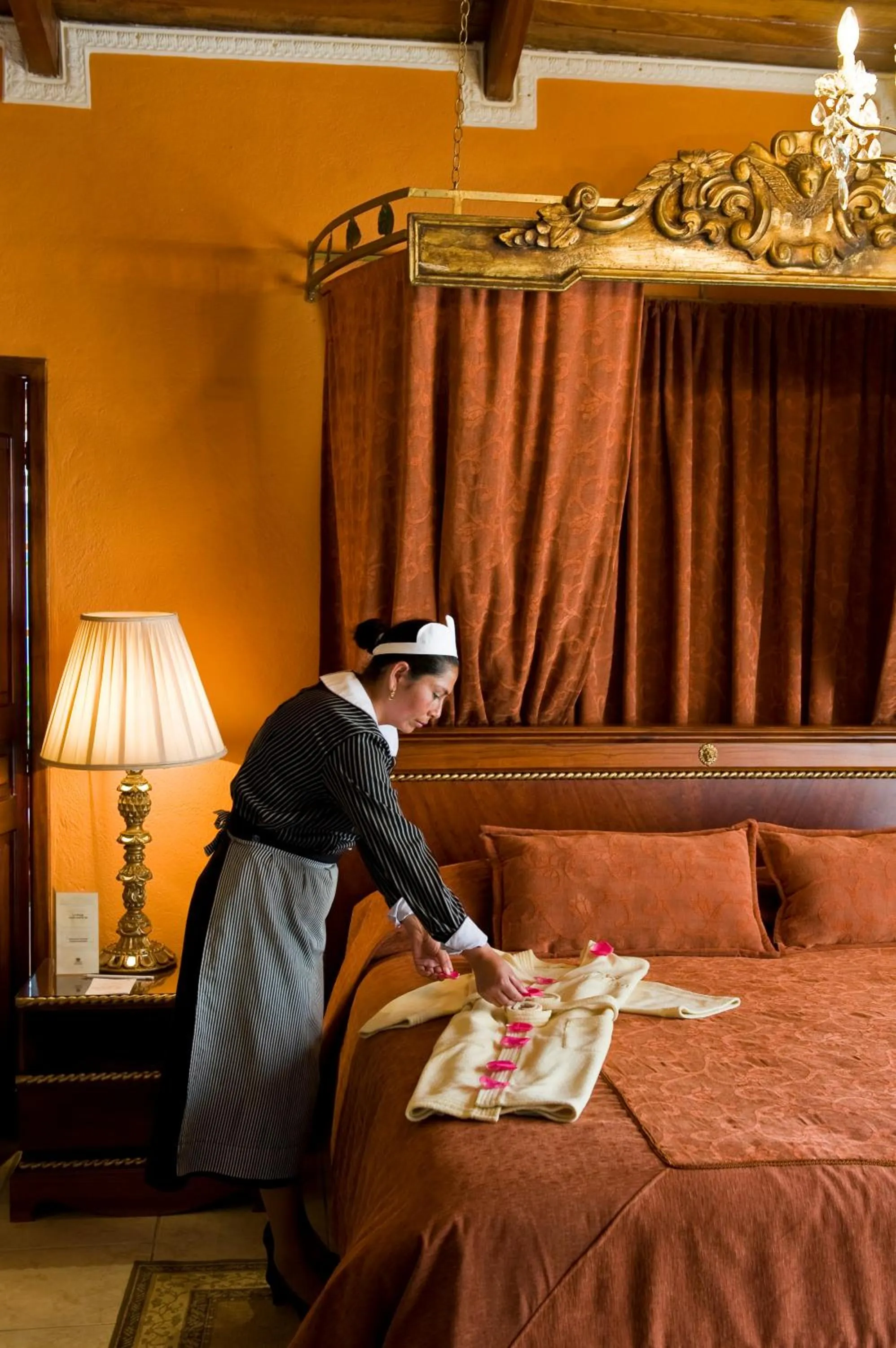 Bed in La Mirage Garden Hotel & Spa