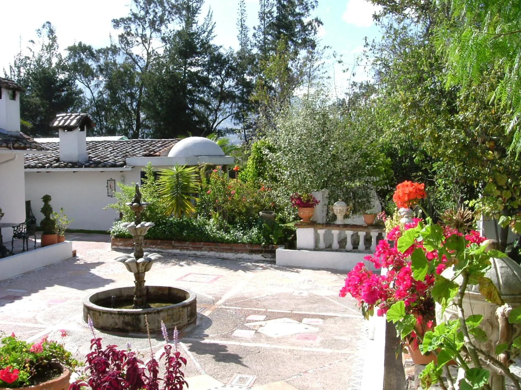 Patio in La Mirage Garden Hotel & Spa