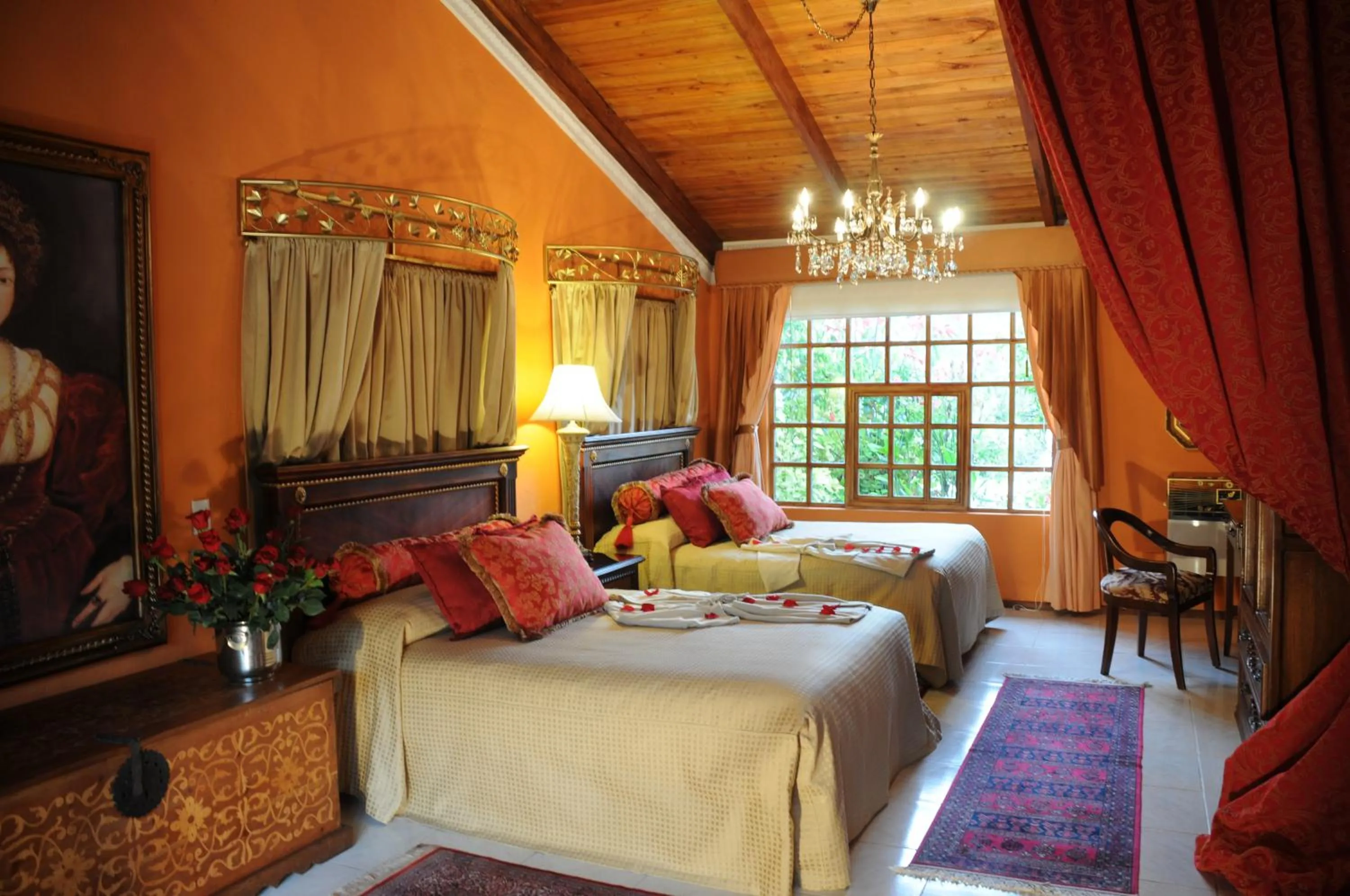 Bed in La Mirage Garden Hotel & Spa