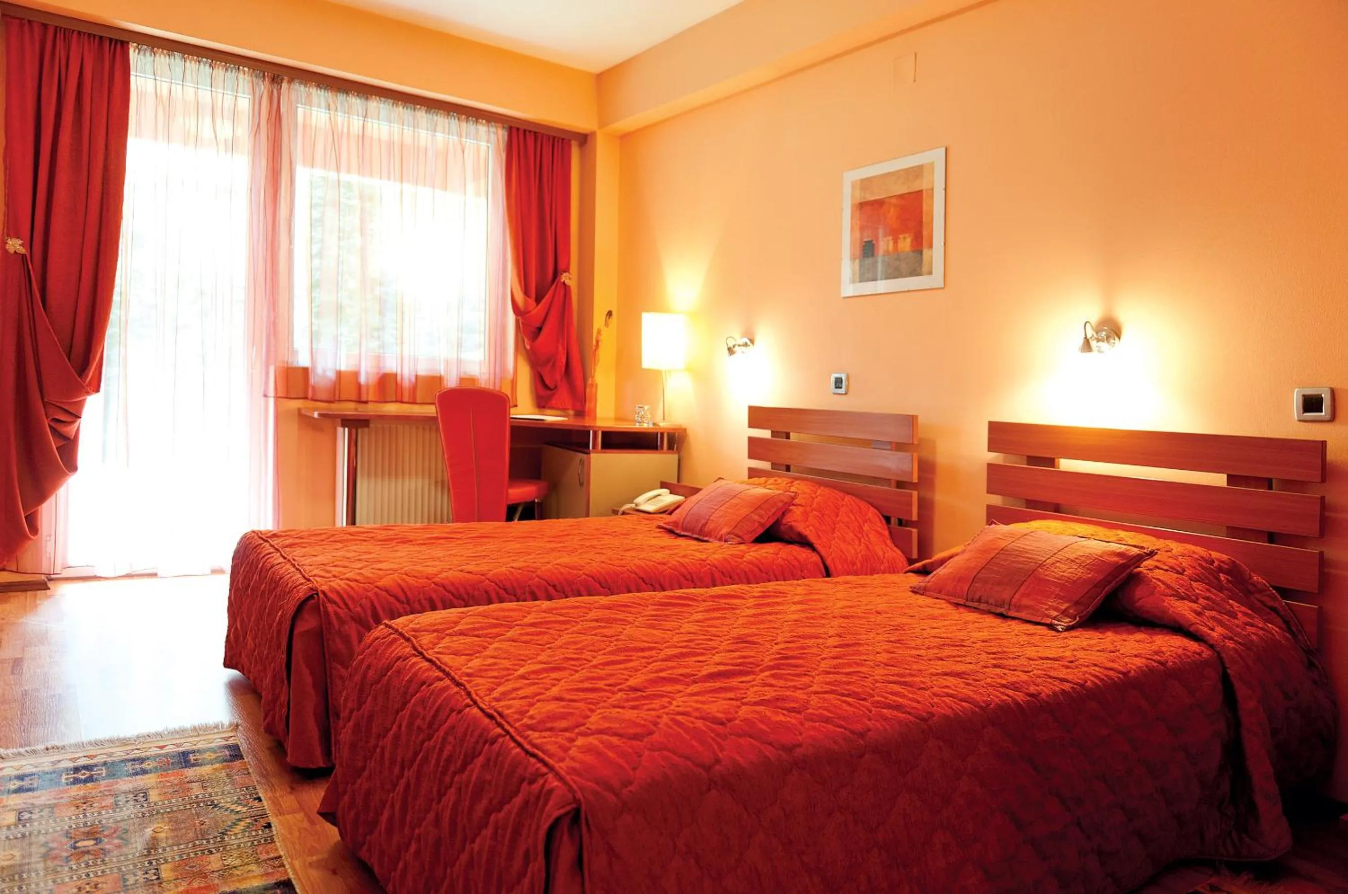 Bed in Leonardo Hotel