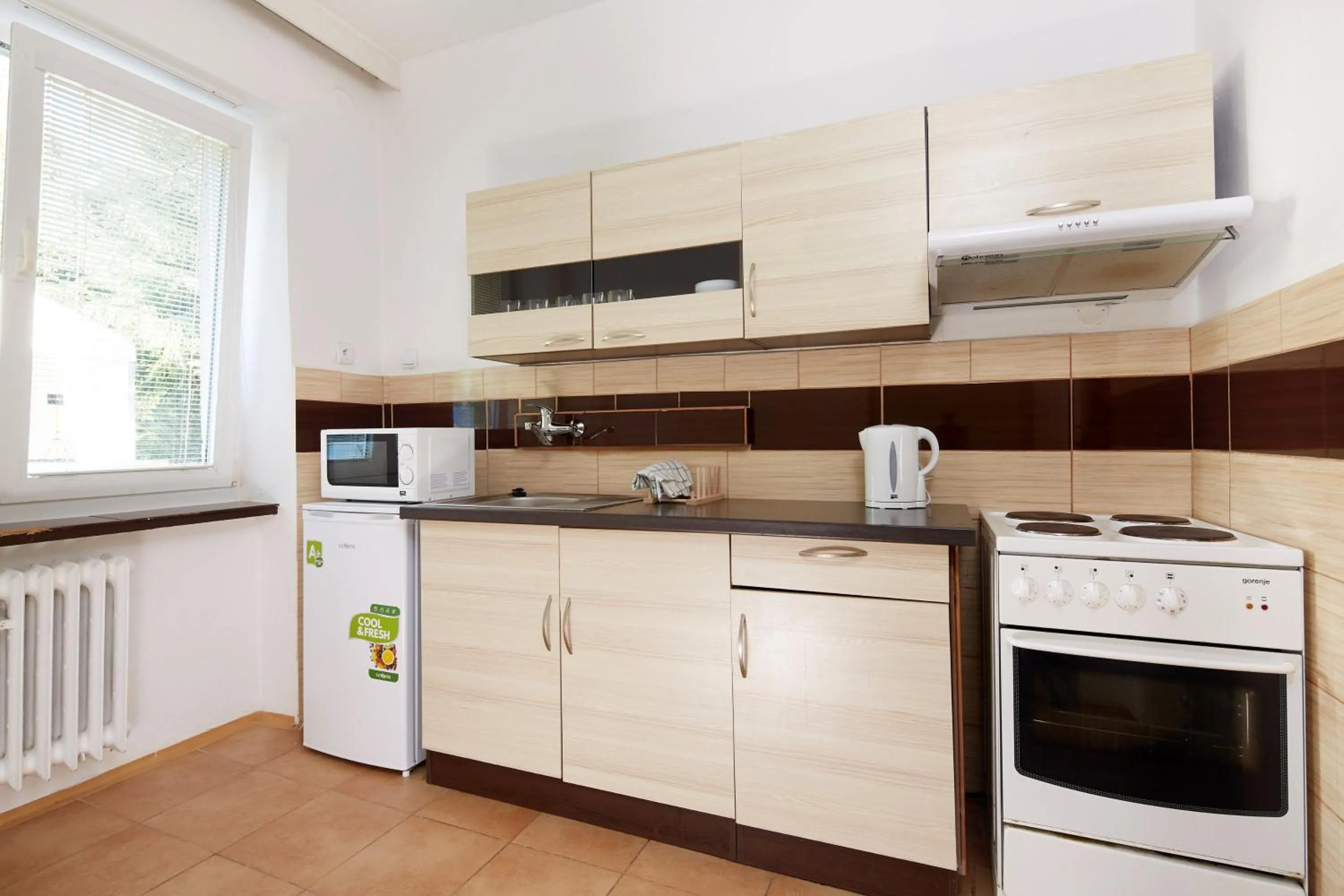 Kitchen or kitchenette in Hotel Medlov Depandance