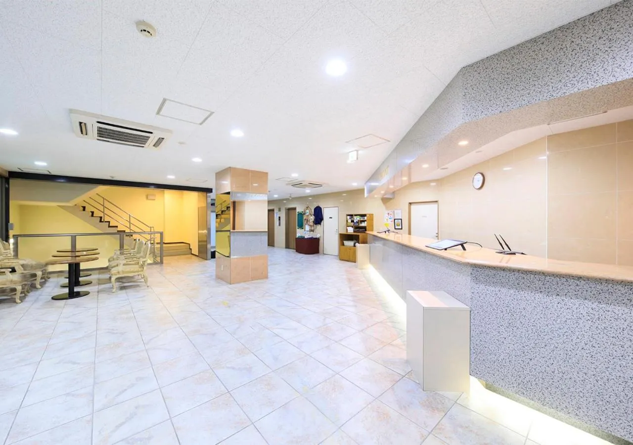 Lobby or reception in Aomori Center Hotel