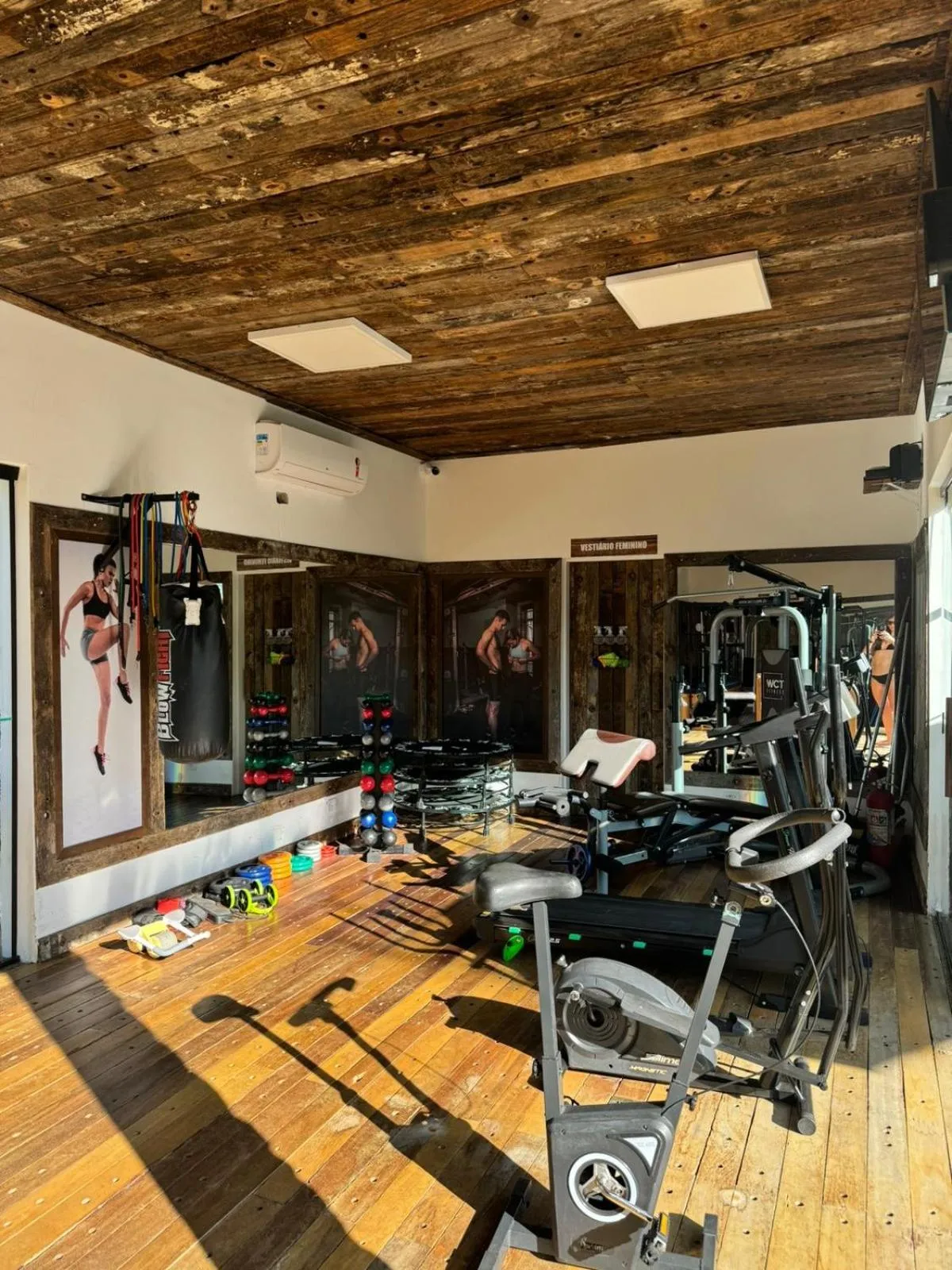 Fitness centre/facilities in Pousada Alto Da Boa Vista