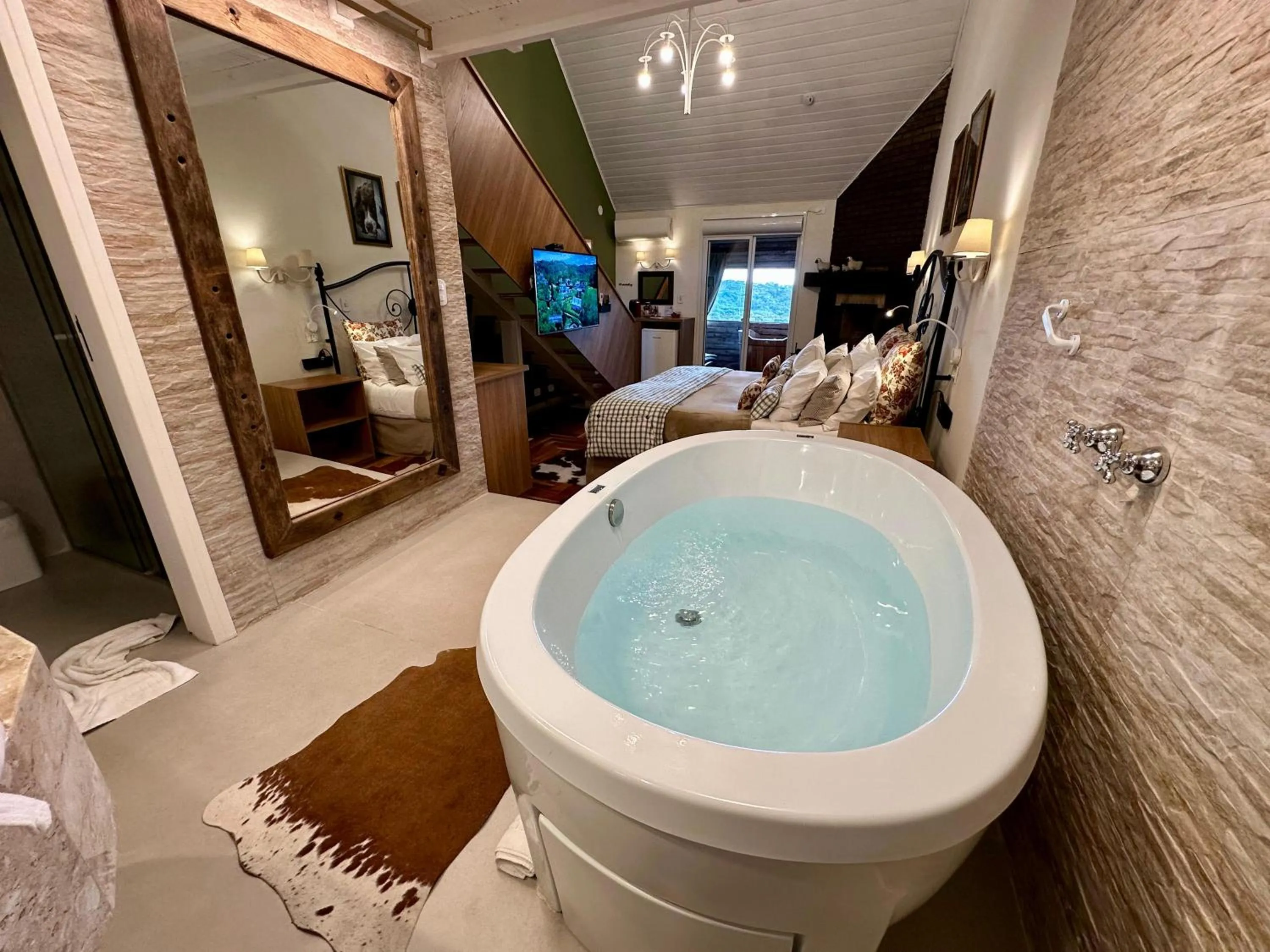 Photo of the whole room in Pousada Alto Da Boa Vista