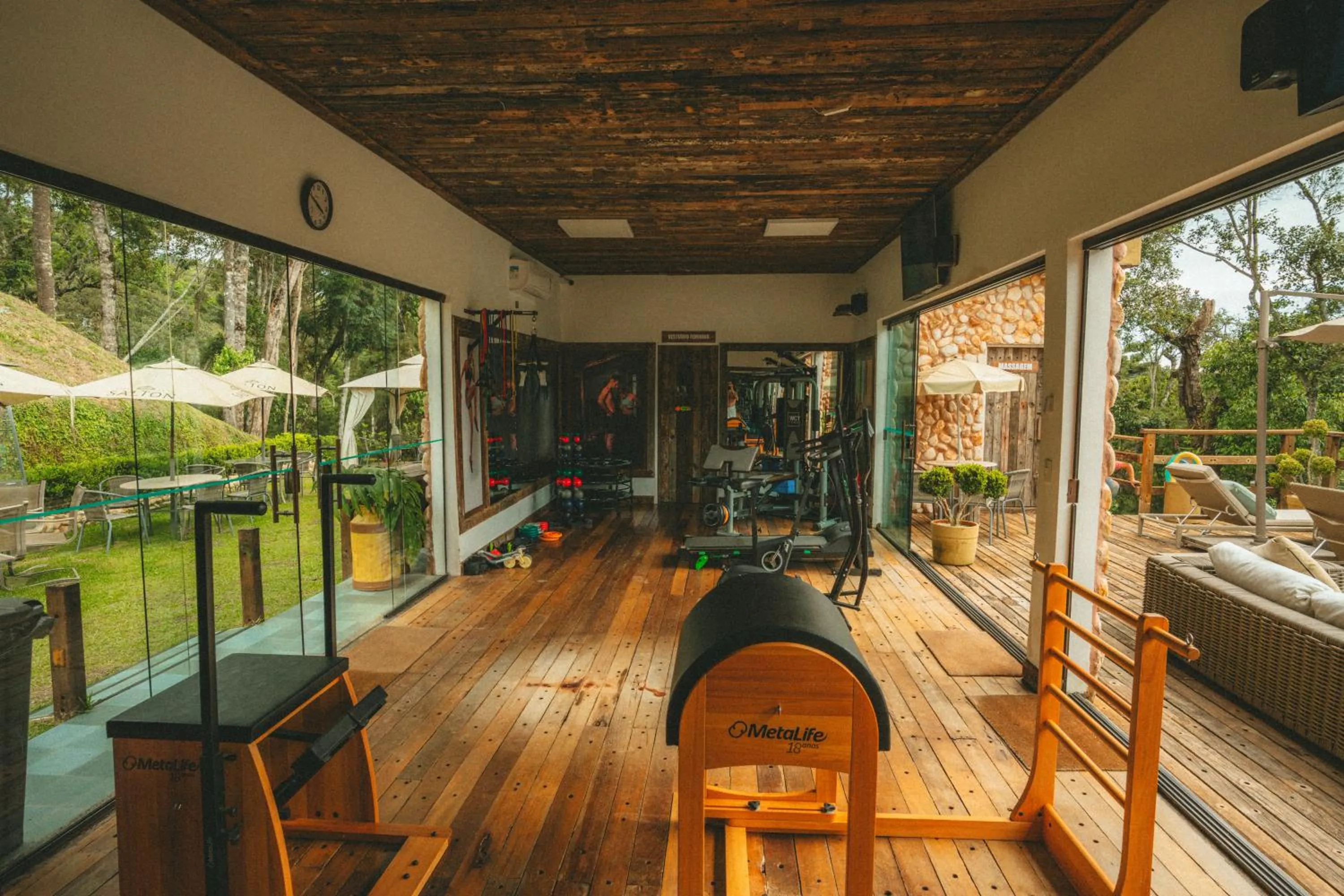 Fitness centre/facilities in Pousada Alto Da Boa Vista