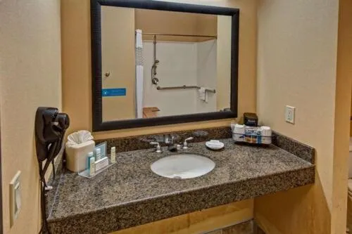 Bathroom in Hampton Inn & Suites Corsicana