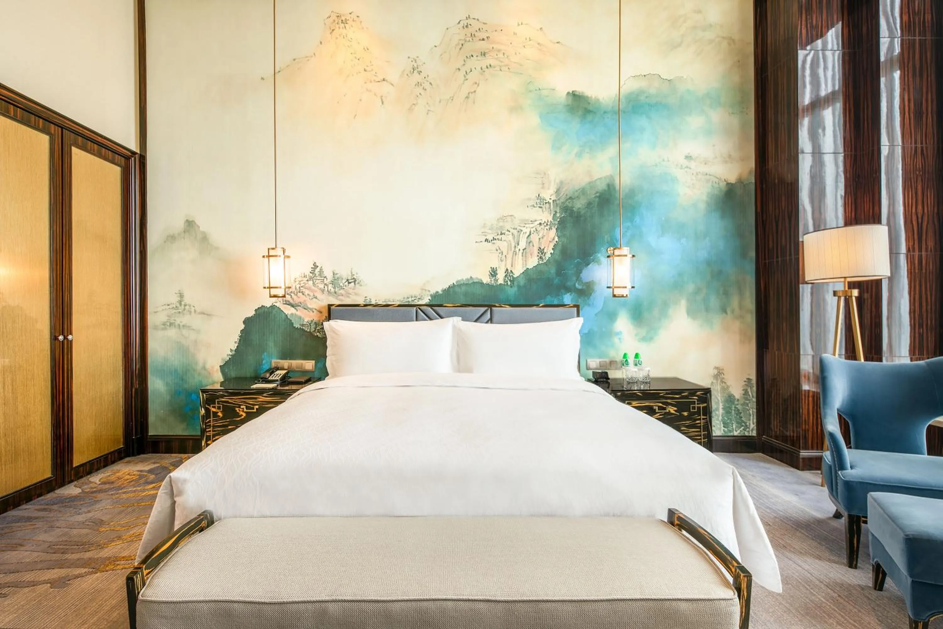 Bedroom, Bed in Chateau Star River Shaanxi