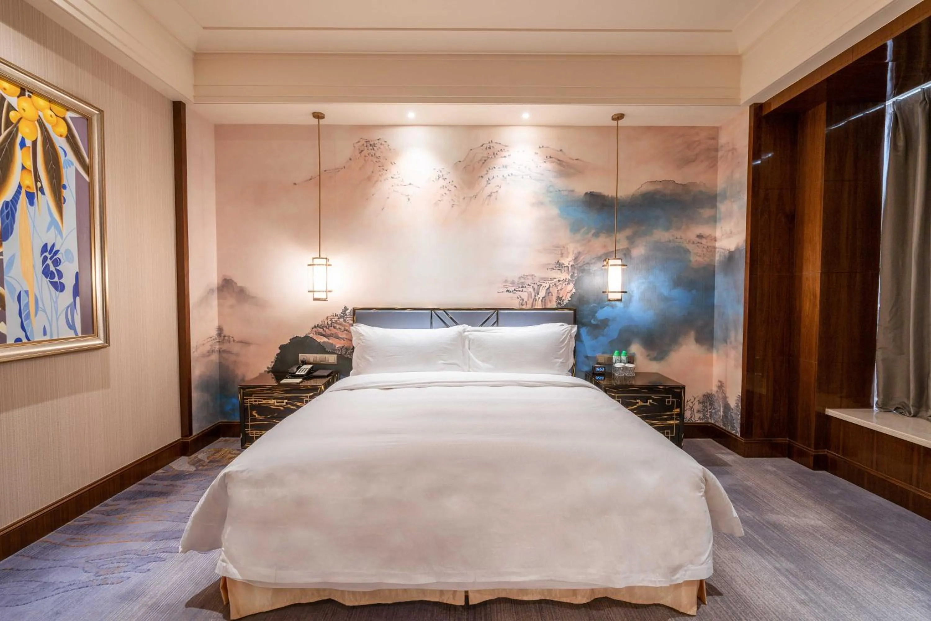 Bedroom, Bed in Chateau Star River Shaanxi