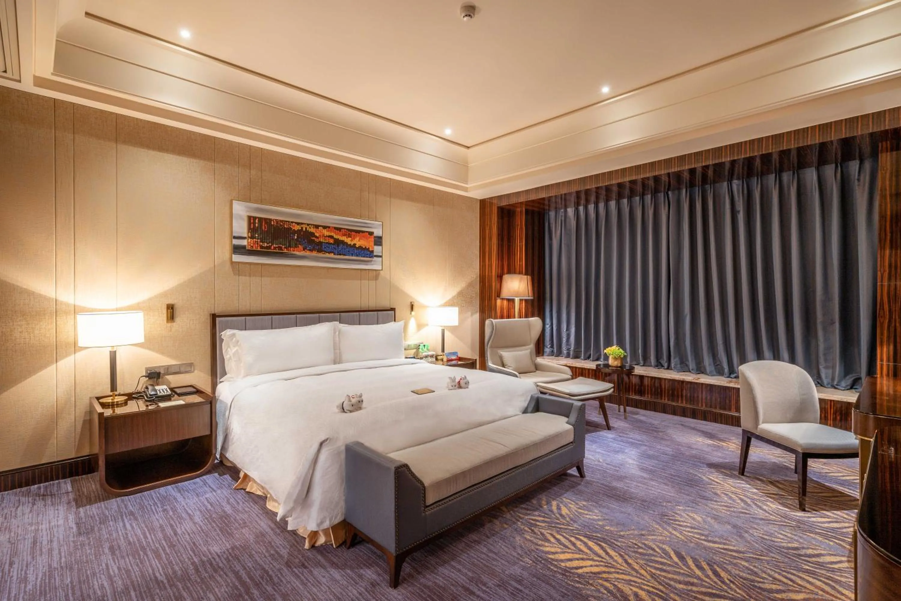 Bedroom, Bed in Chateau Star River Shaanxi