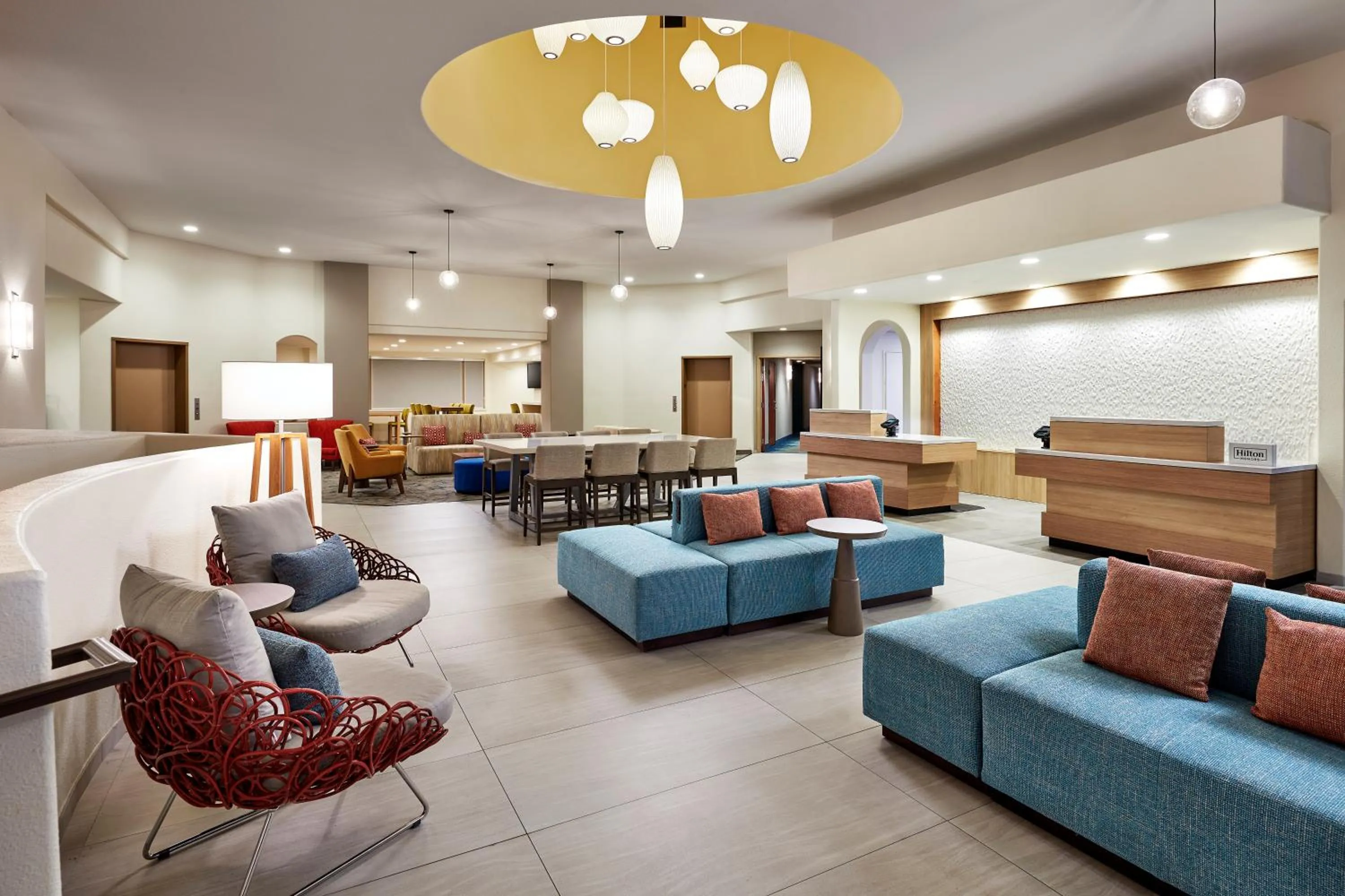 Seating area in Hilton Garden Inn San Luis Obispo/Pismo Beach