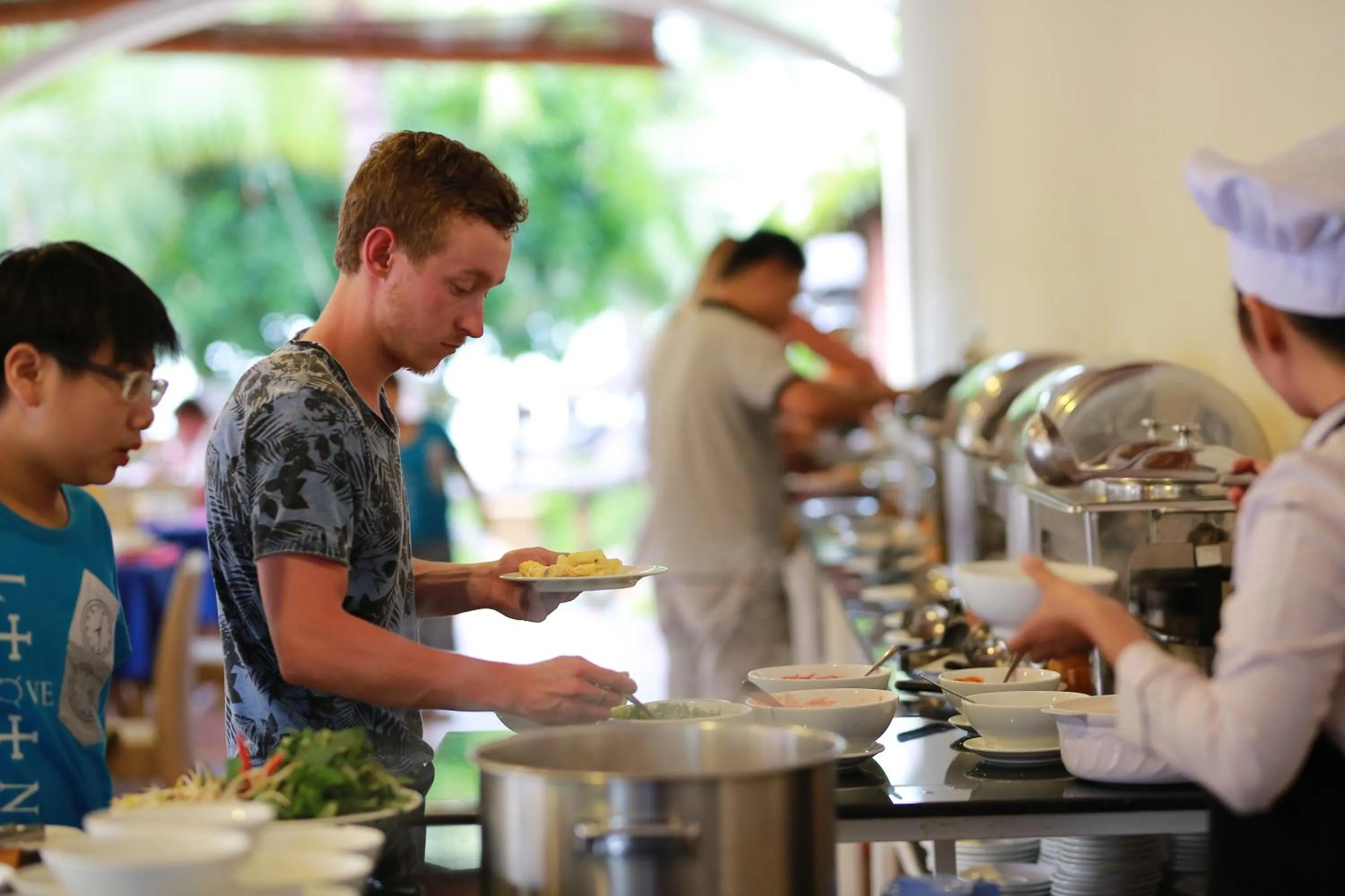 Breakfast in Thai Hoa Mui Ne Resort