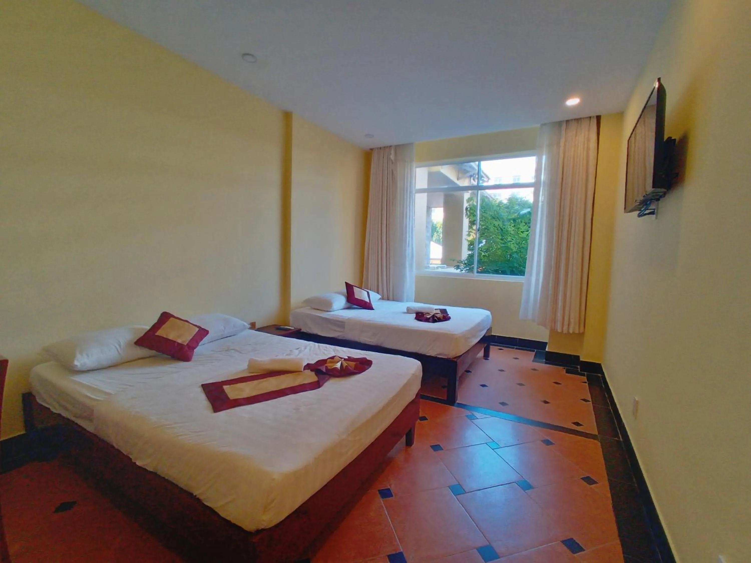 Bed in Thai Hoa Mui Ne Resort