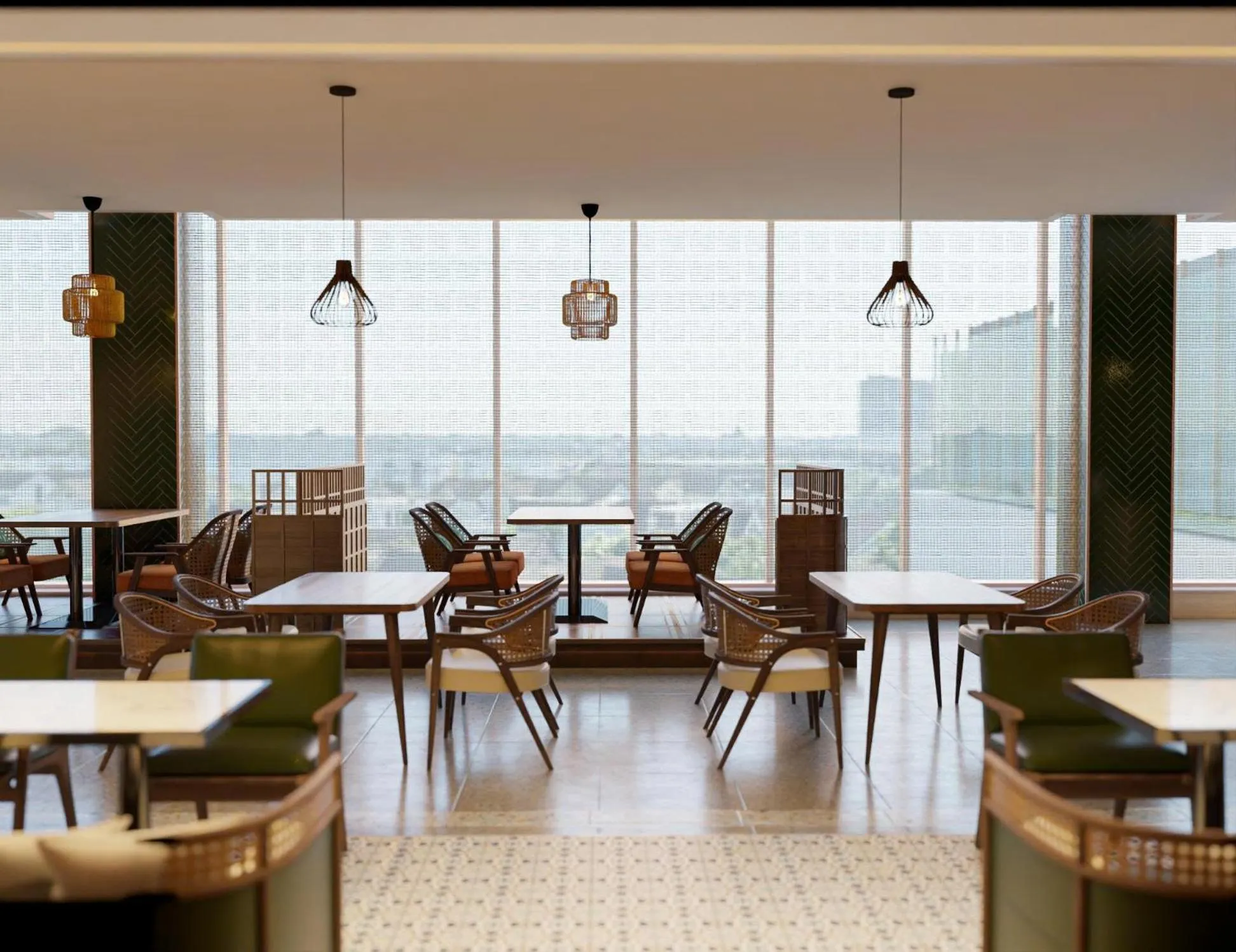 Seating area in Grand Plaza Hotel Hanoi