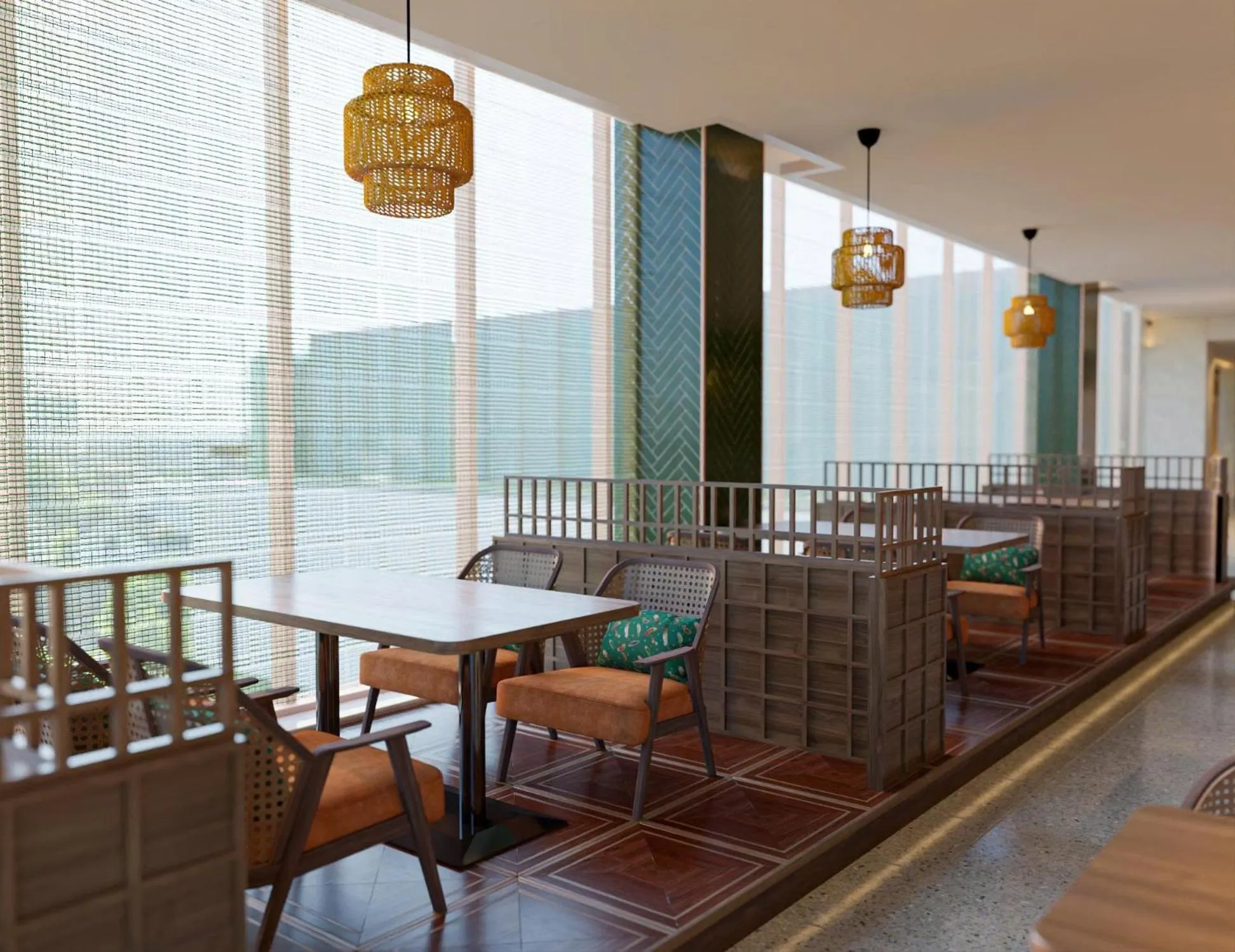 Seating area in Grand Plaza Hotel Hanoi