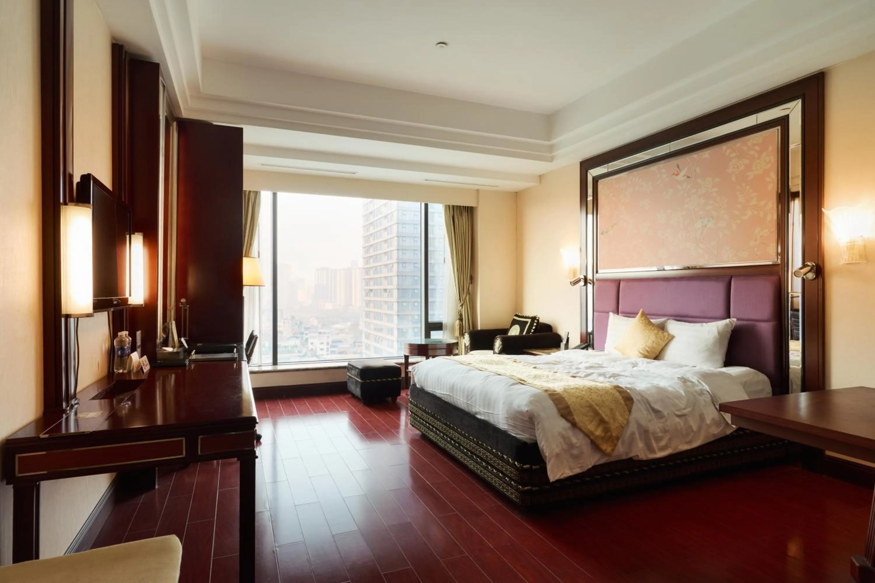 Bed in Grand Plaza Hotel Hanoi